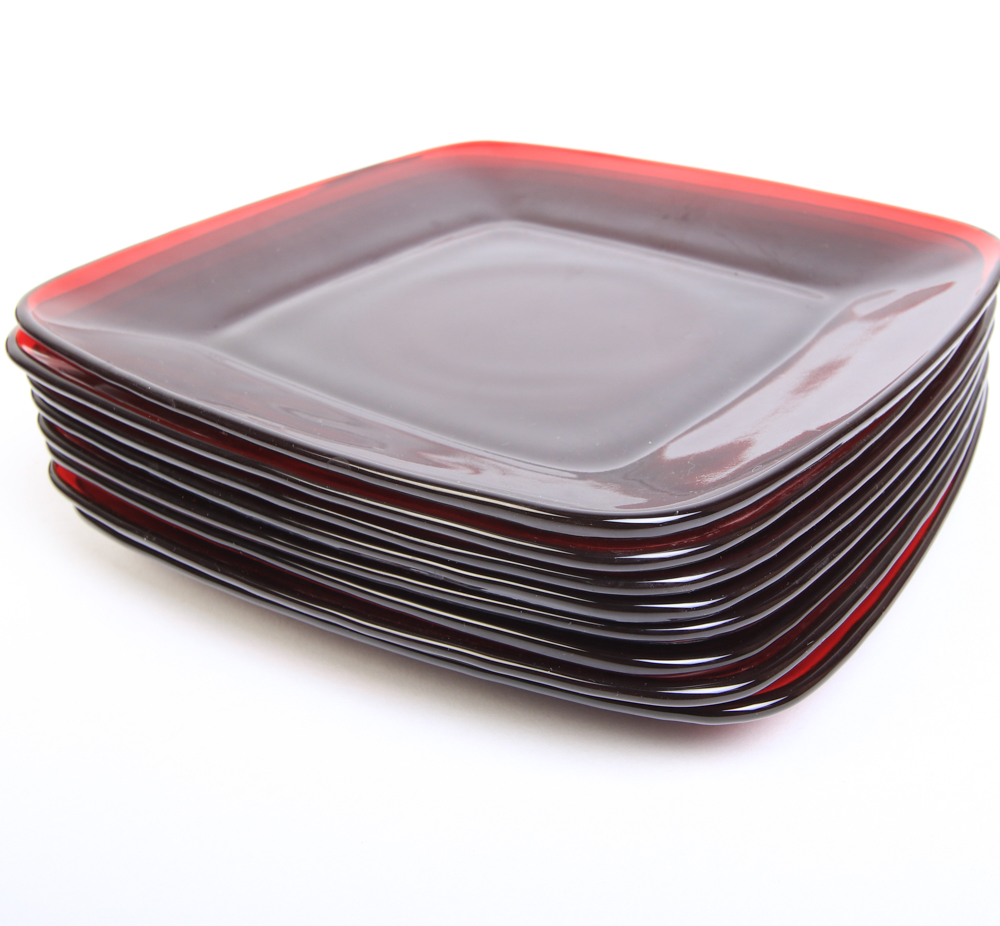 Anchor Hocking "Royal Ruby Charm" Tableware