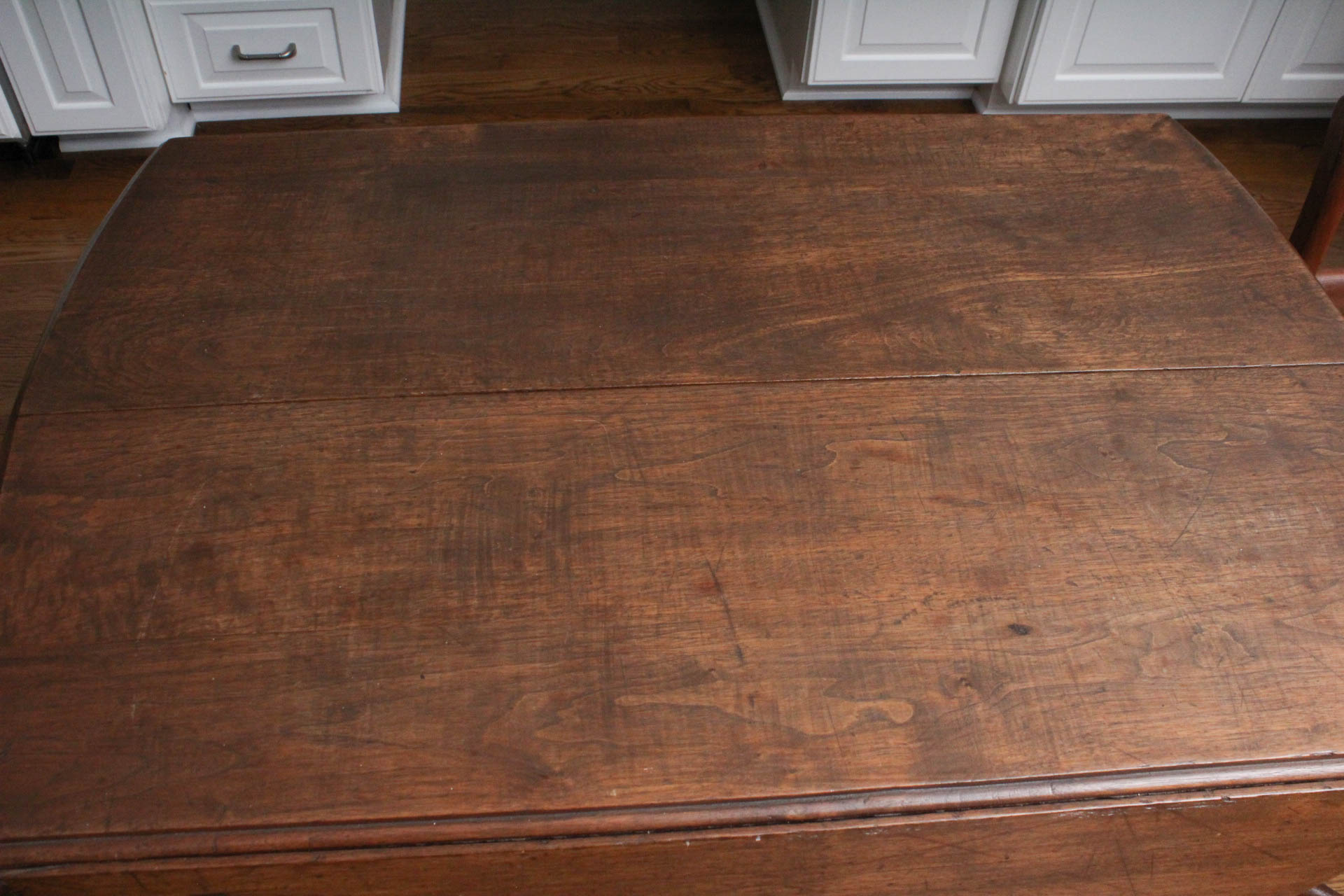 Mahogany Drop Leaf Dining Table with Chairs