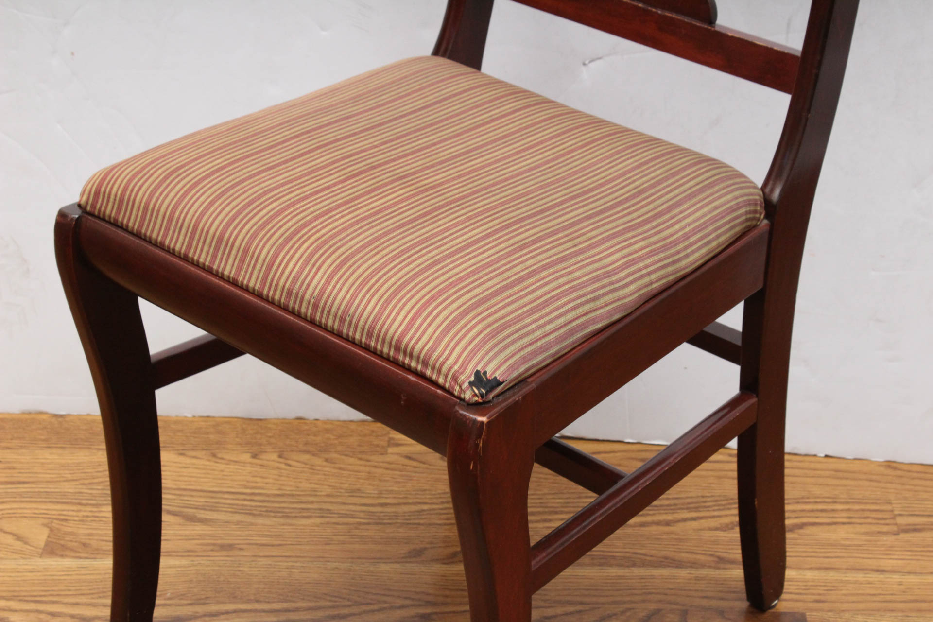 Solid Cherry Lyre Back Side Chair