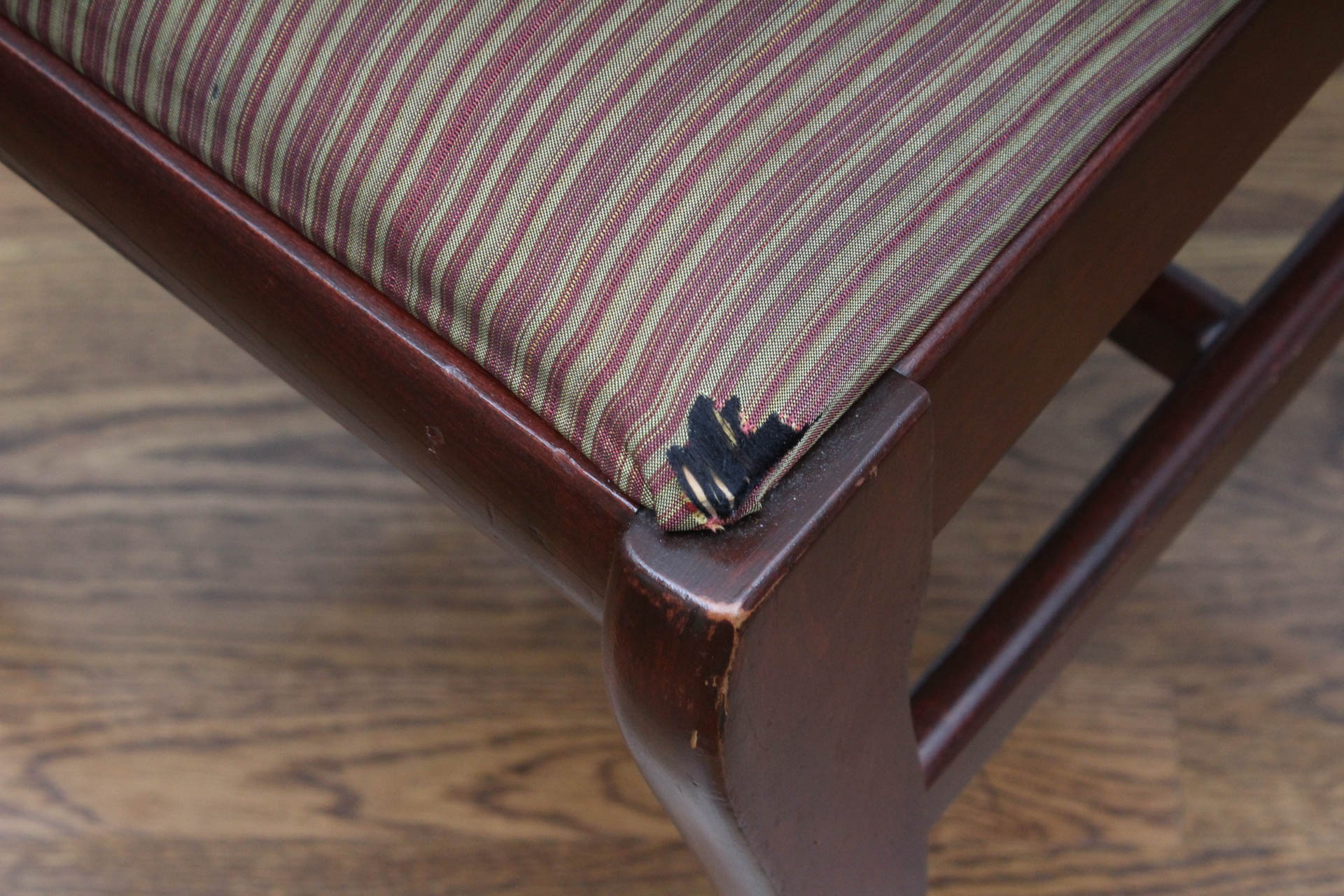 Solid Cherry Lyre Back Side Chair