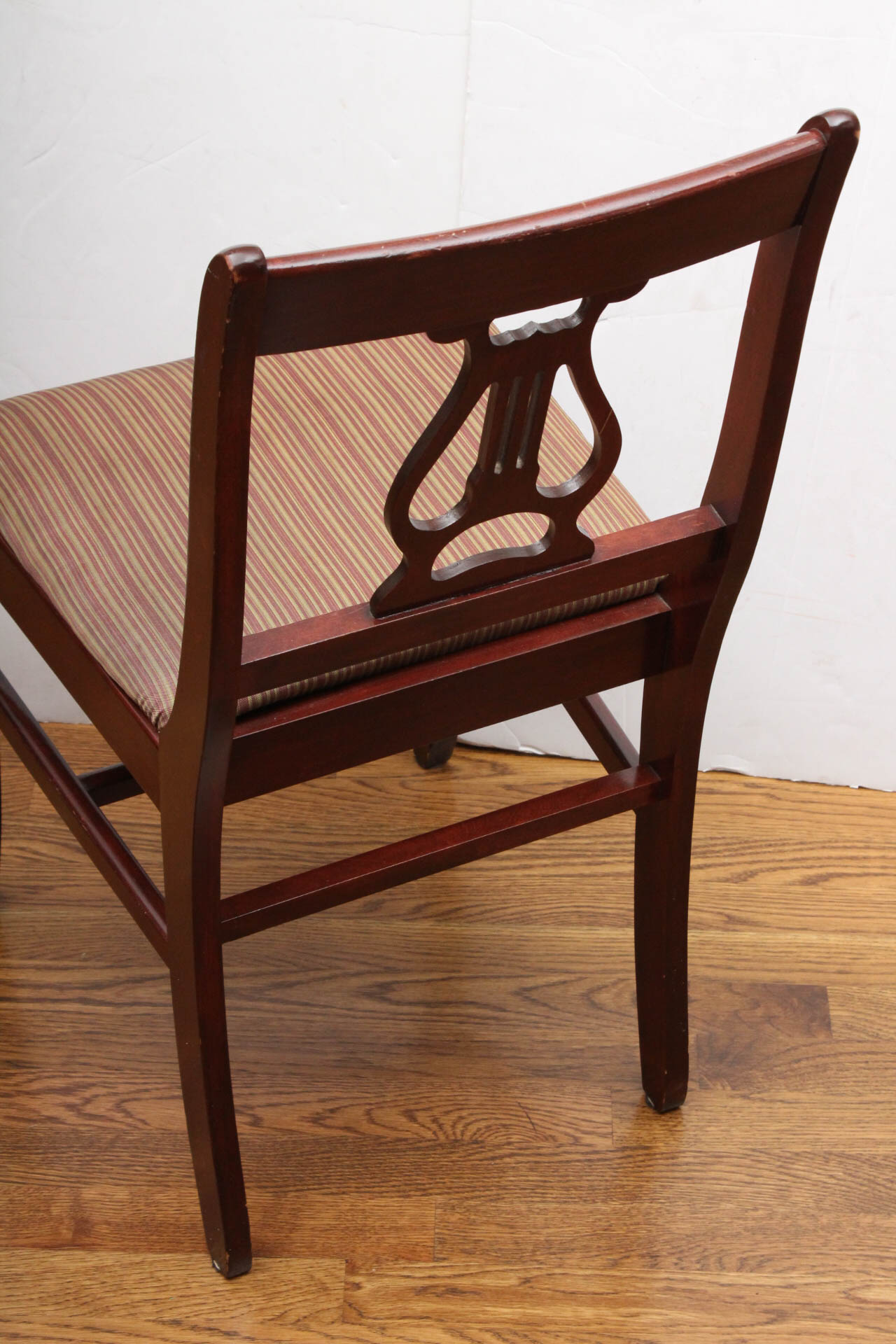 Solid Cherry Lyre Back Side Chair