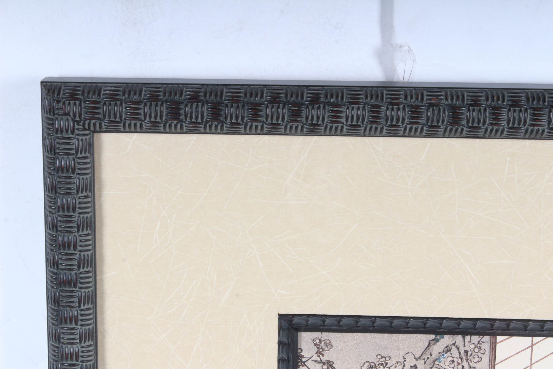 After Suzuki Harunobu Japanese Woodblock "Beauty at Kotatsu"