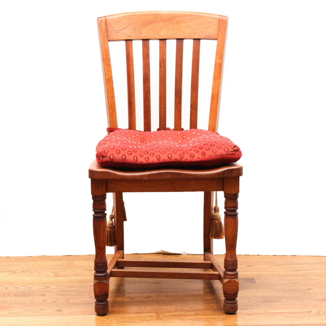 Vintage Murphy Solid Oak Dining Chair