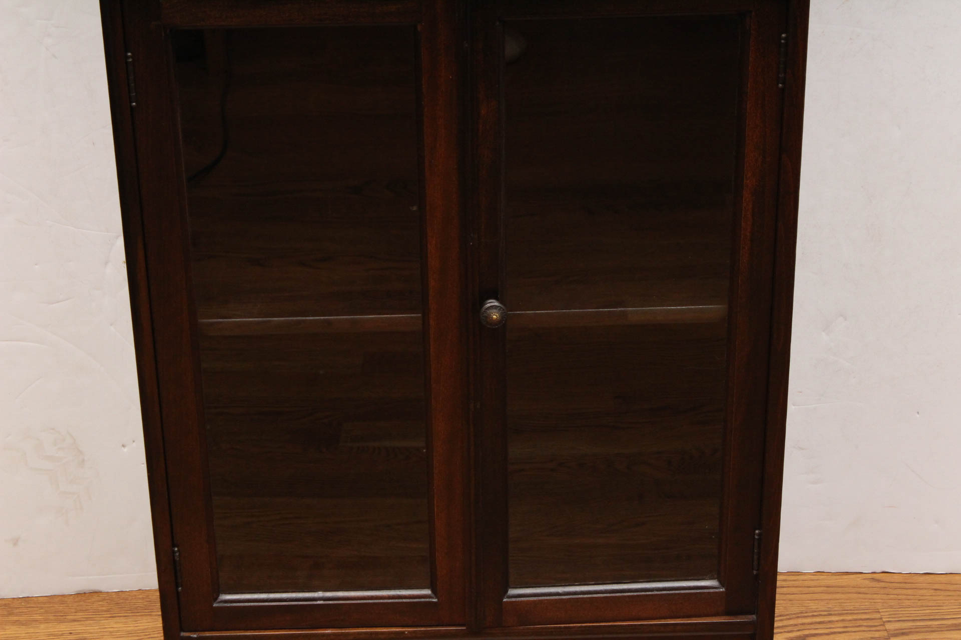 Vintage Glass Front Cabinet