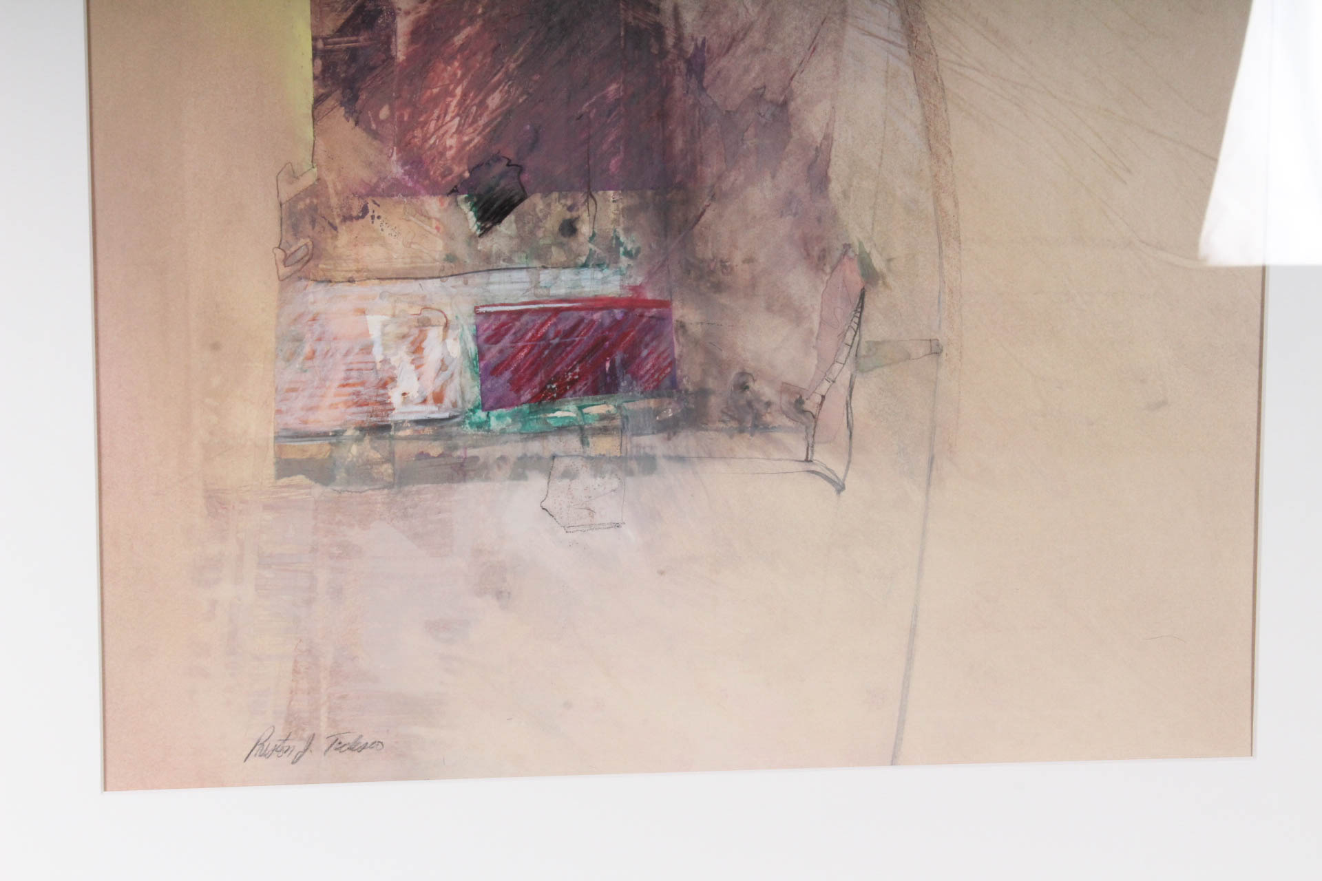 Preston J. Tedesco Original Mixed Media Artwork