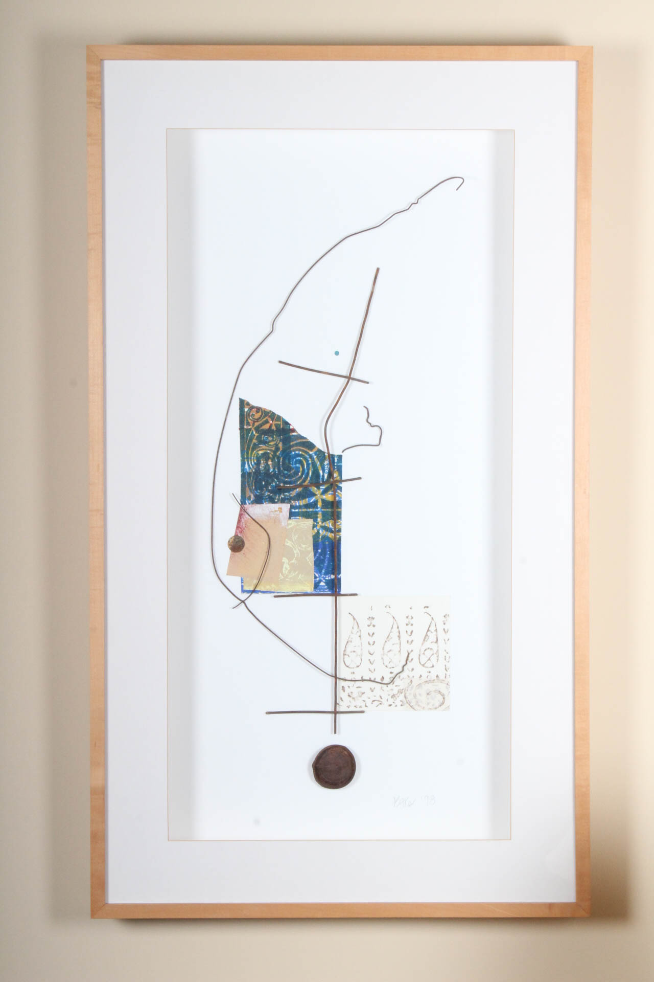 Anna Baker Original Mixed Media Artwork