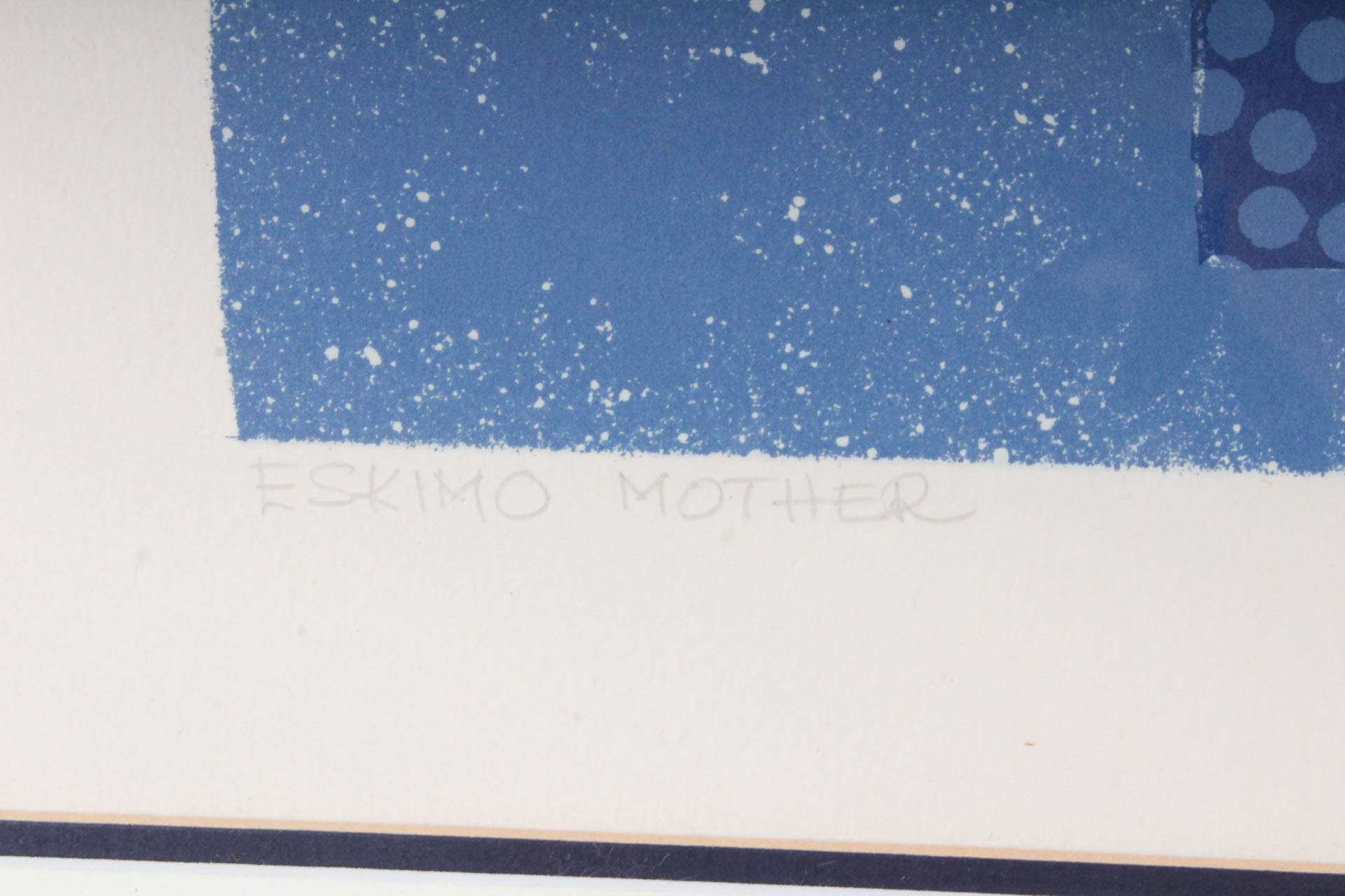 Rie Muñoz Limited Edition Lithograph "Eskimo Mother"