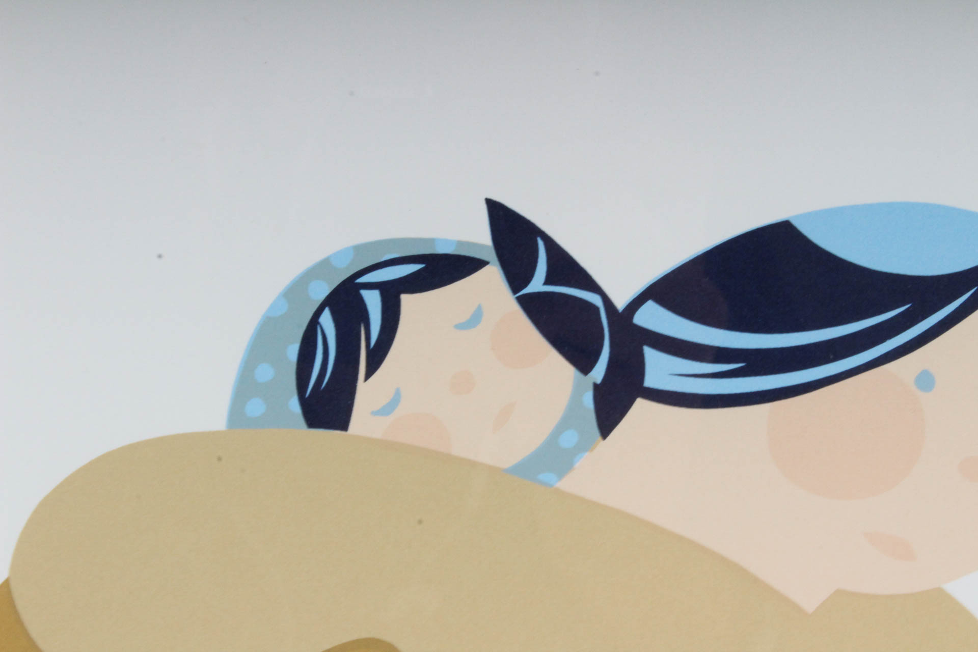 Rie Muñoz Limited Edition Lithograph "Eskimo Game"