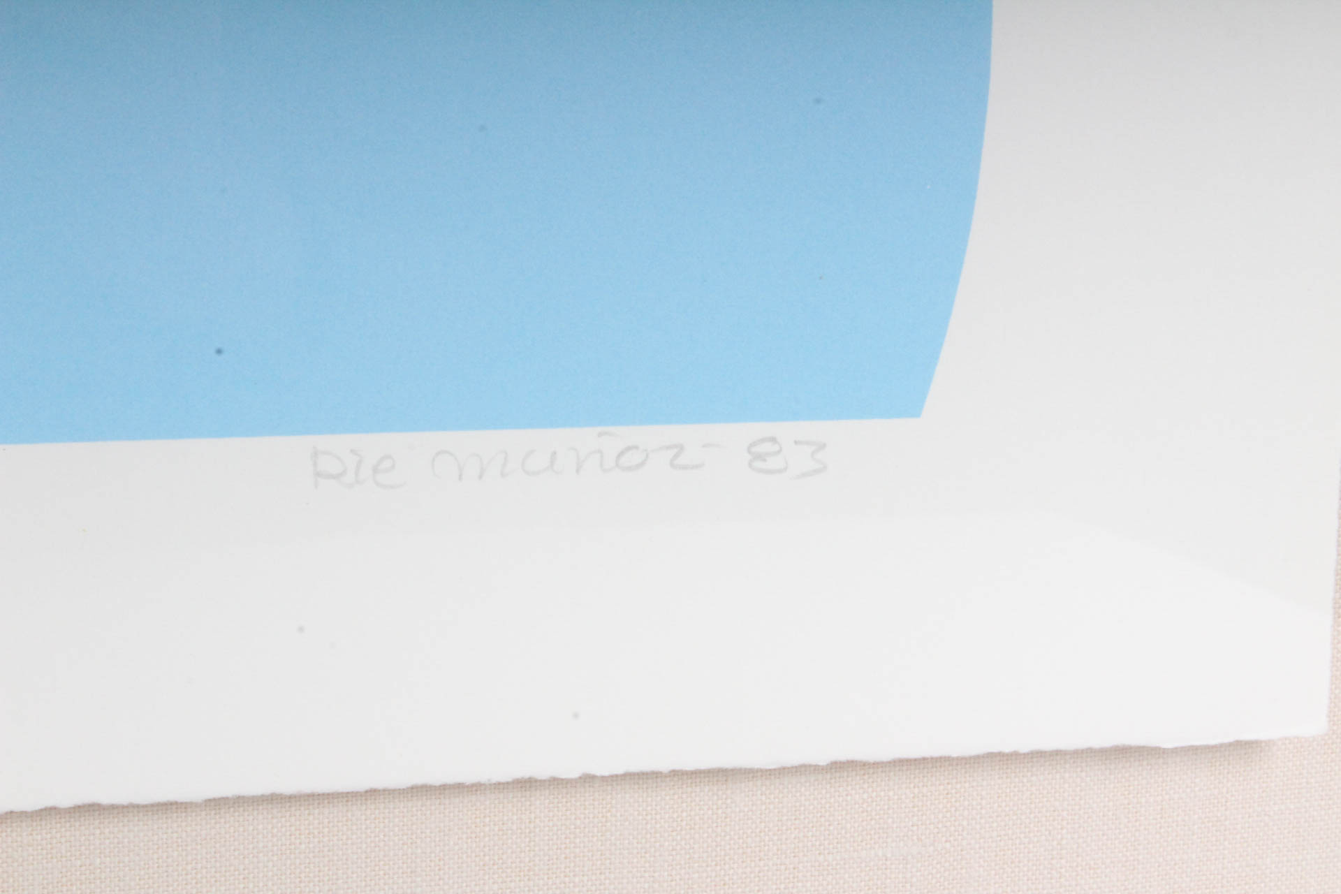 Rie Muñoz Limited Edition Lithograph "Eskimo Game"