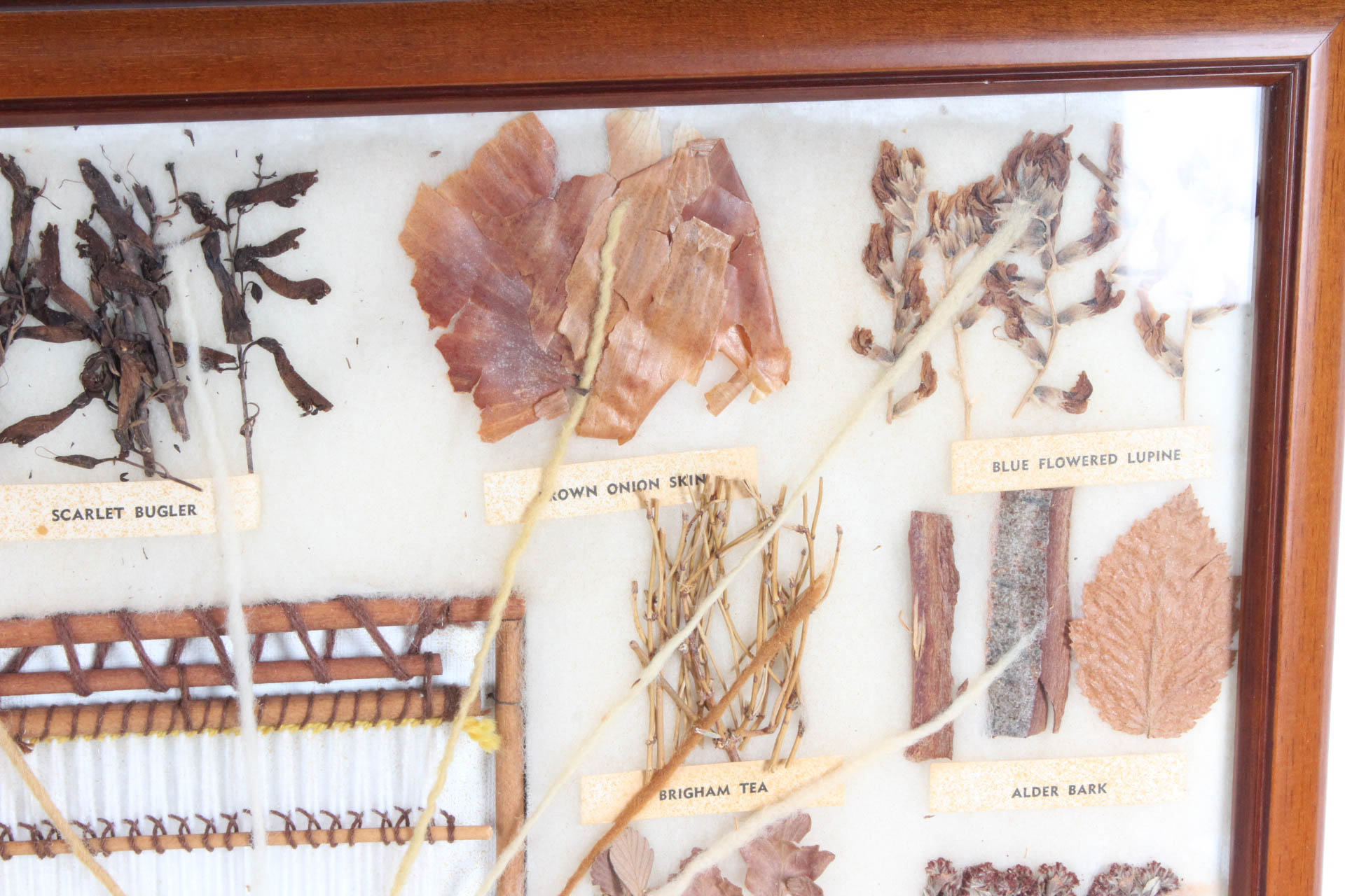 Native American Style Weaving with Natural Dye Samples