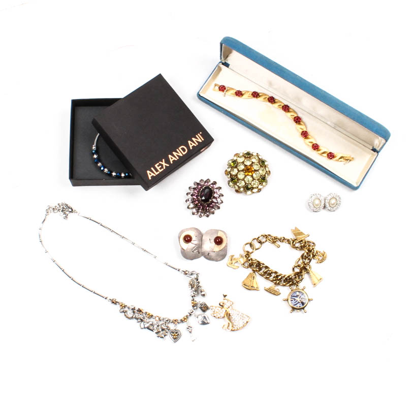 Designer Jewelry Featuring Christian Dior, Weiss, Michael Kors