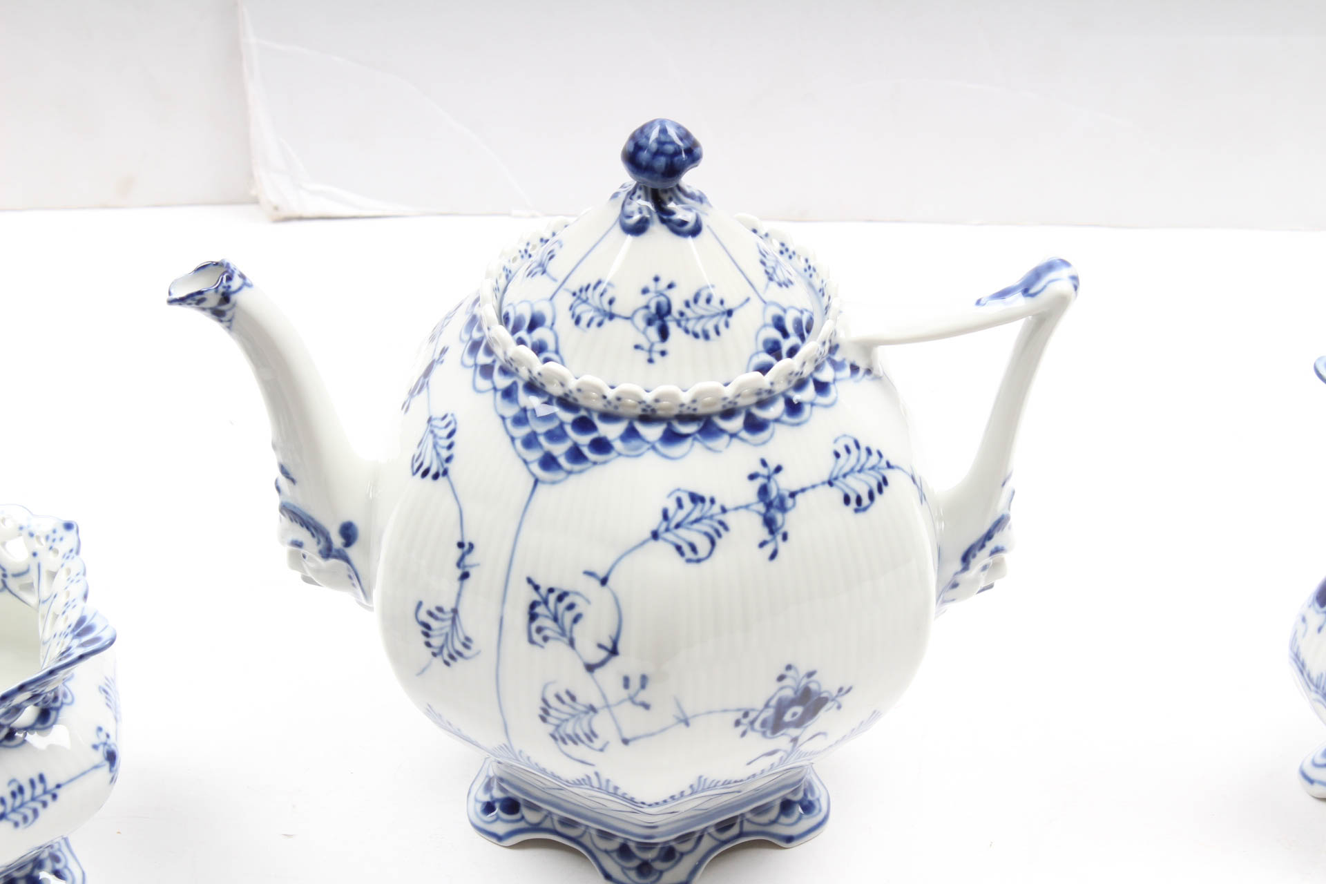 Royal Copenhagen "Blue Fluted" Tea Set