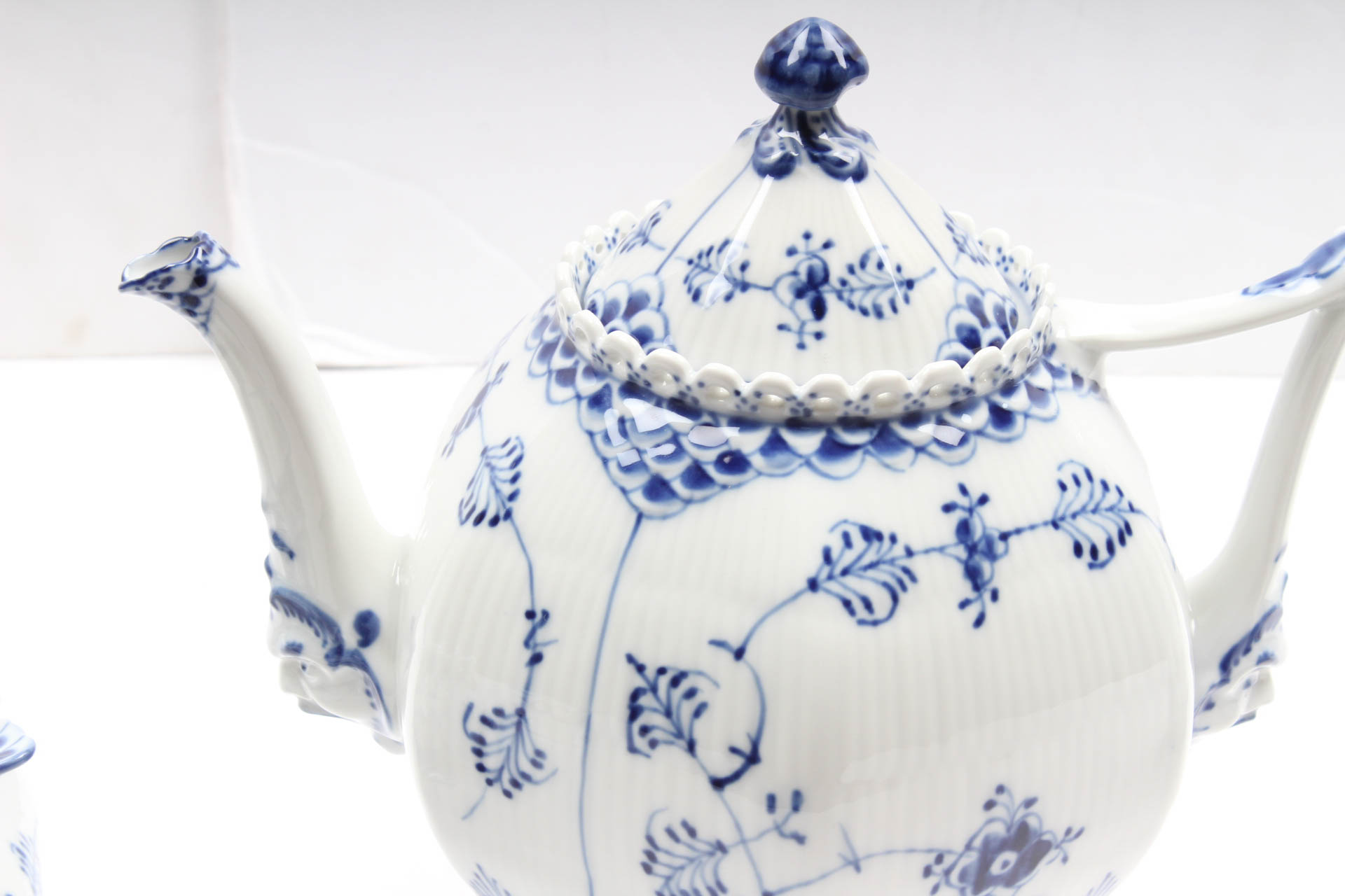 Royal Copenhagen "Blue Fluted" Tea Set
