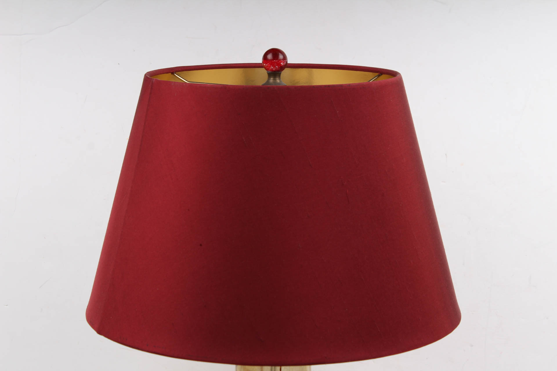 Modernist Glass Body Lamp