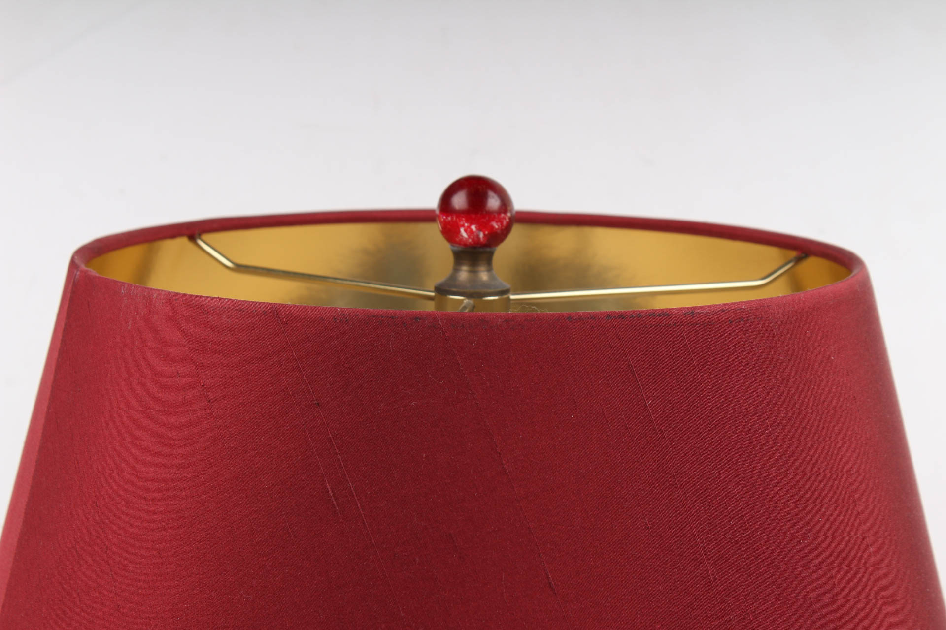 Modernist Glass Body Lamp