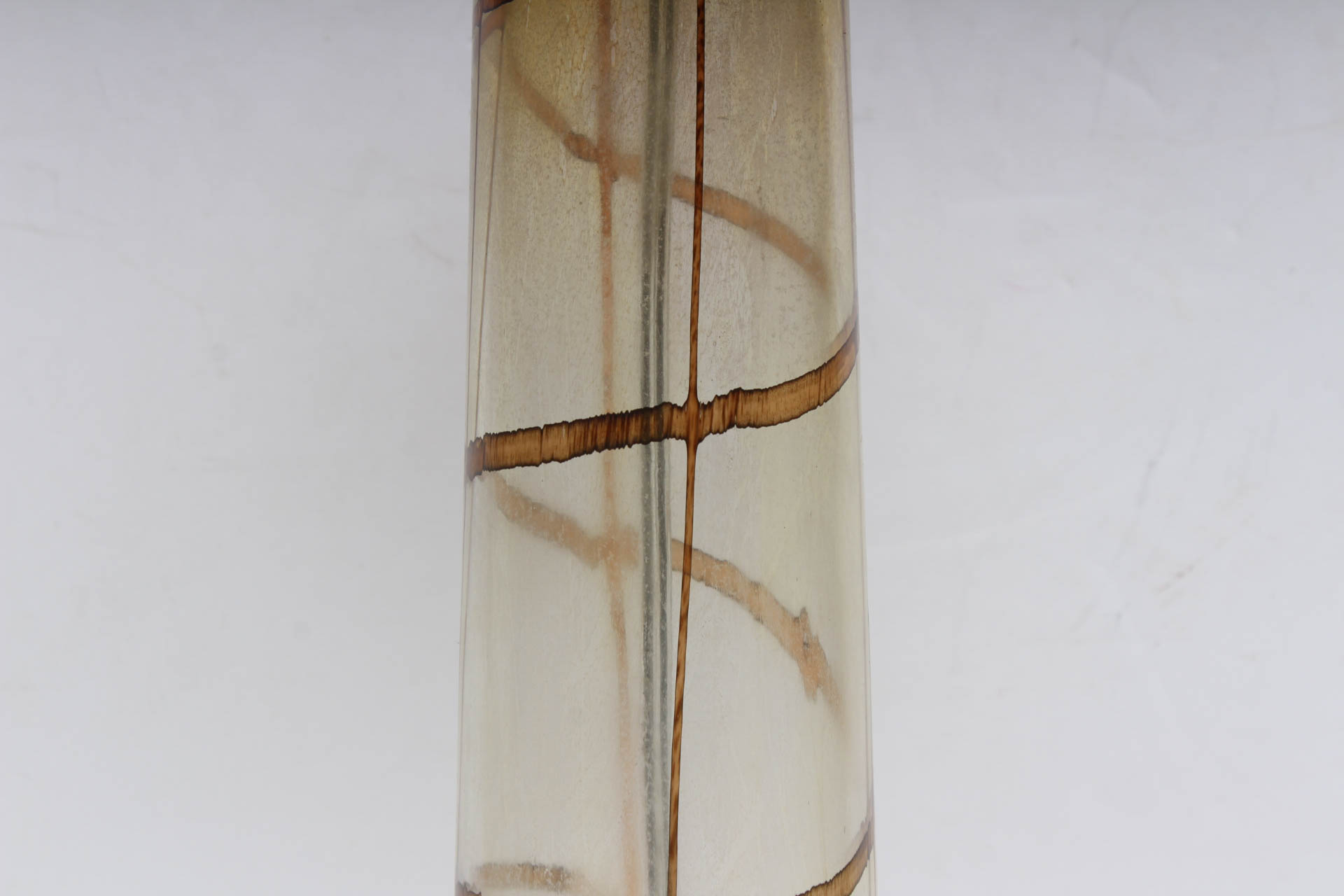 Modernist Glass Body Lamp