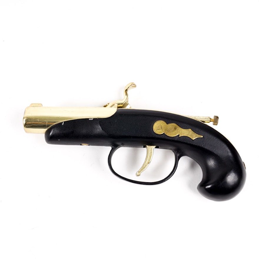 Brass Pistol Lighter