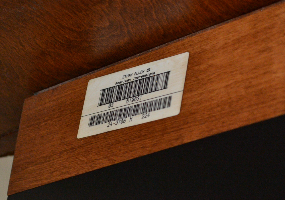 Contemporary "American Impressions" Entertainment Center by Ethan Allen