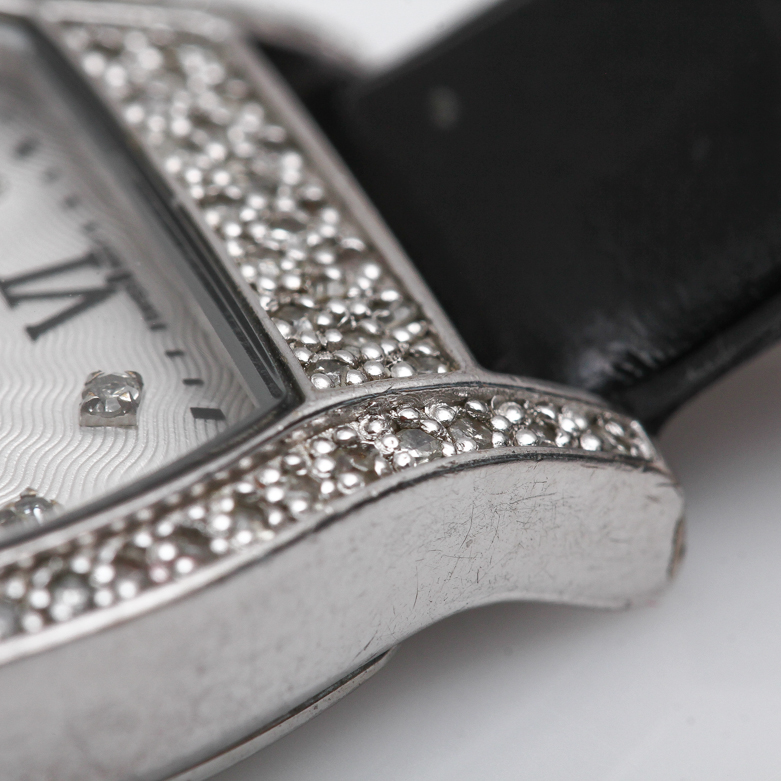 Affinity Diamonds Sterling Silver and Diamond Watch