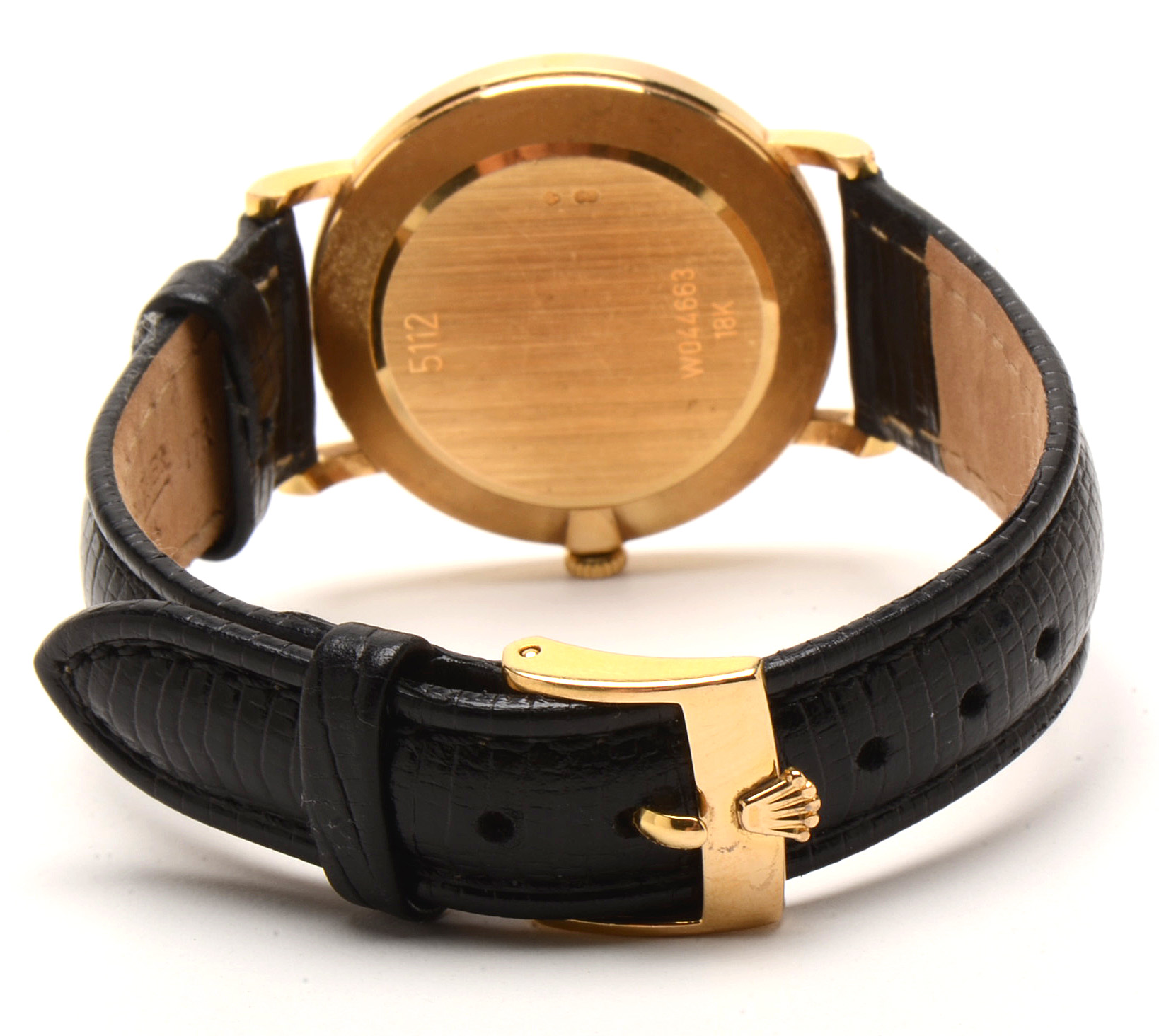 Rolex Cellini Classic 18K Gold Champagne Manual Wind Watch