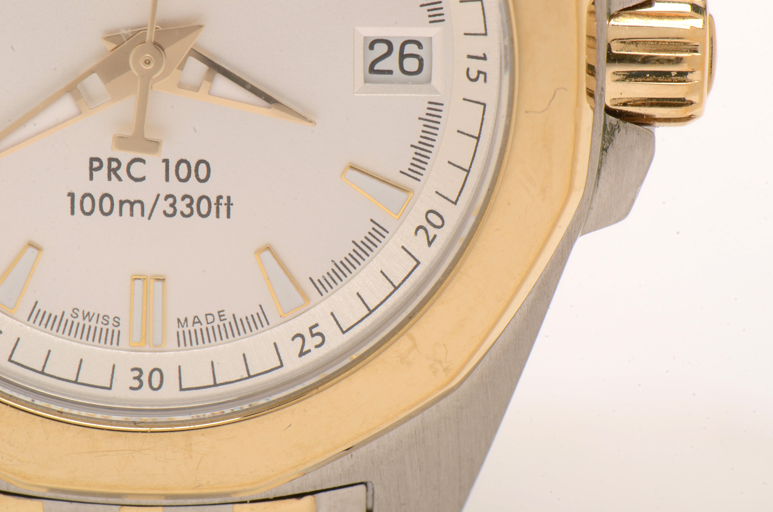 Tissot T-Sport PRC 100 Chronograph Steel and Goldtone Watch