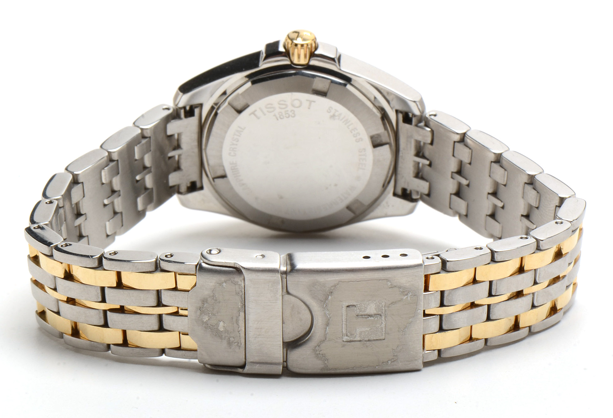 Tissot T-Sport PRC 100 Chronograph Steel and Goldtone Watch