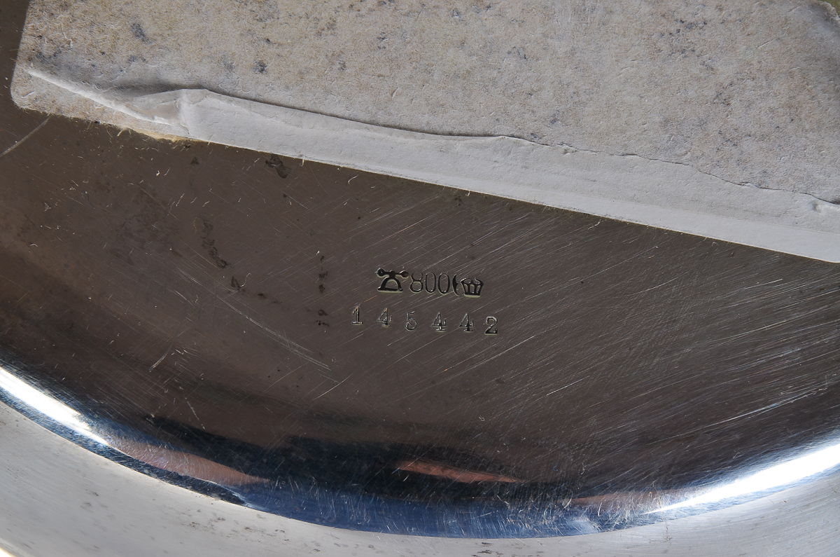 Vintage M. H. Wilkens & Sohne 800 Silver Bowl