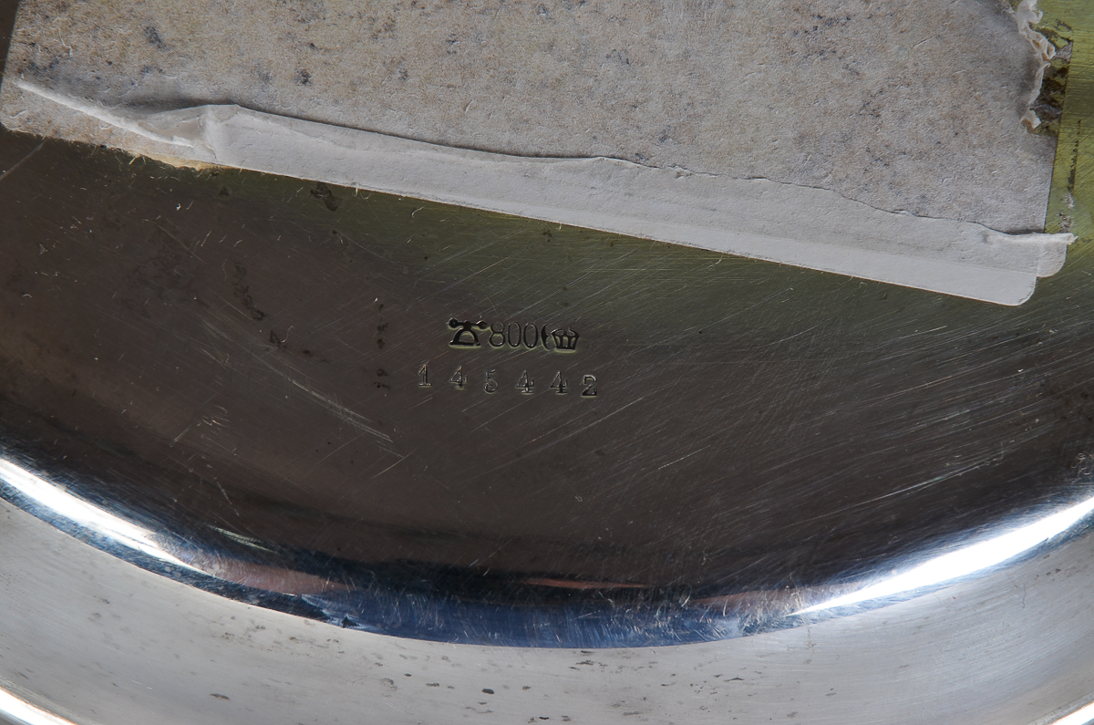 Vintage M. H. Wilkens & Sohne 800 Silver Bowl