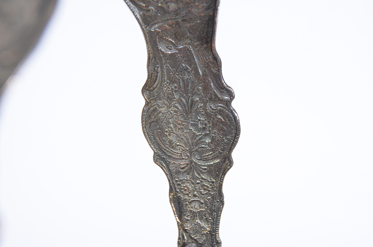 Antique German Sterling Silver Repoussé Basket