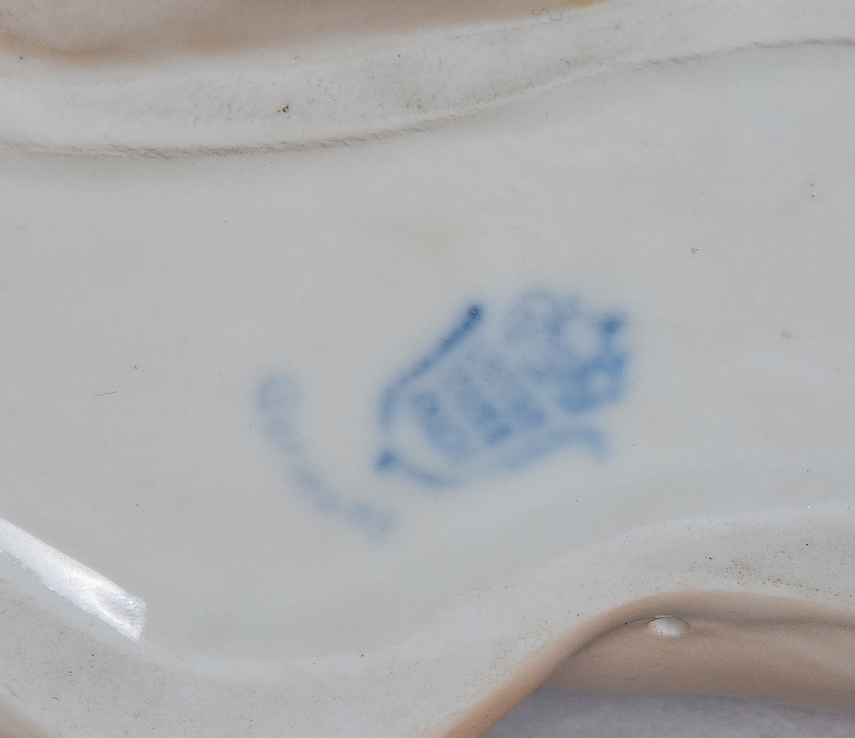 Vintage German Porcelain Dog Figurine