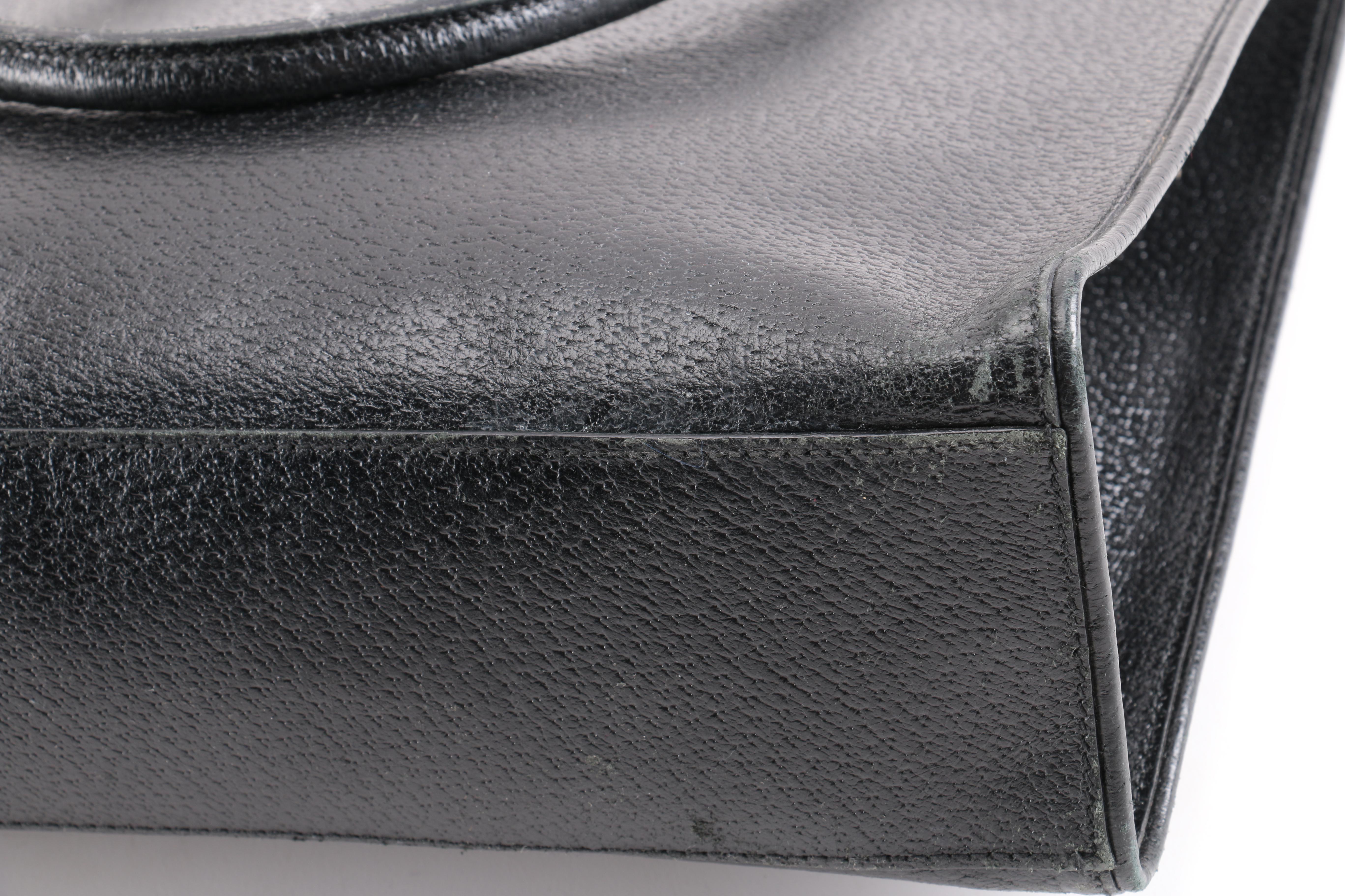 Prada Pebbled Leather Tote Bag