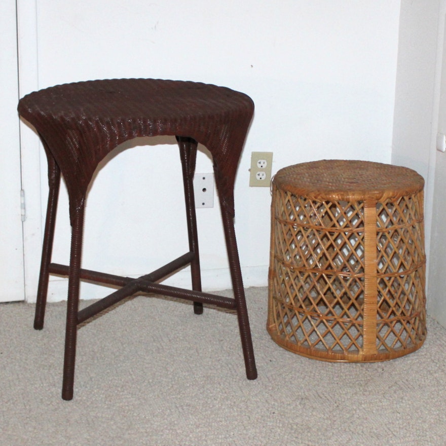 Wicker Occasional Tables