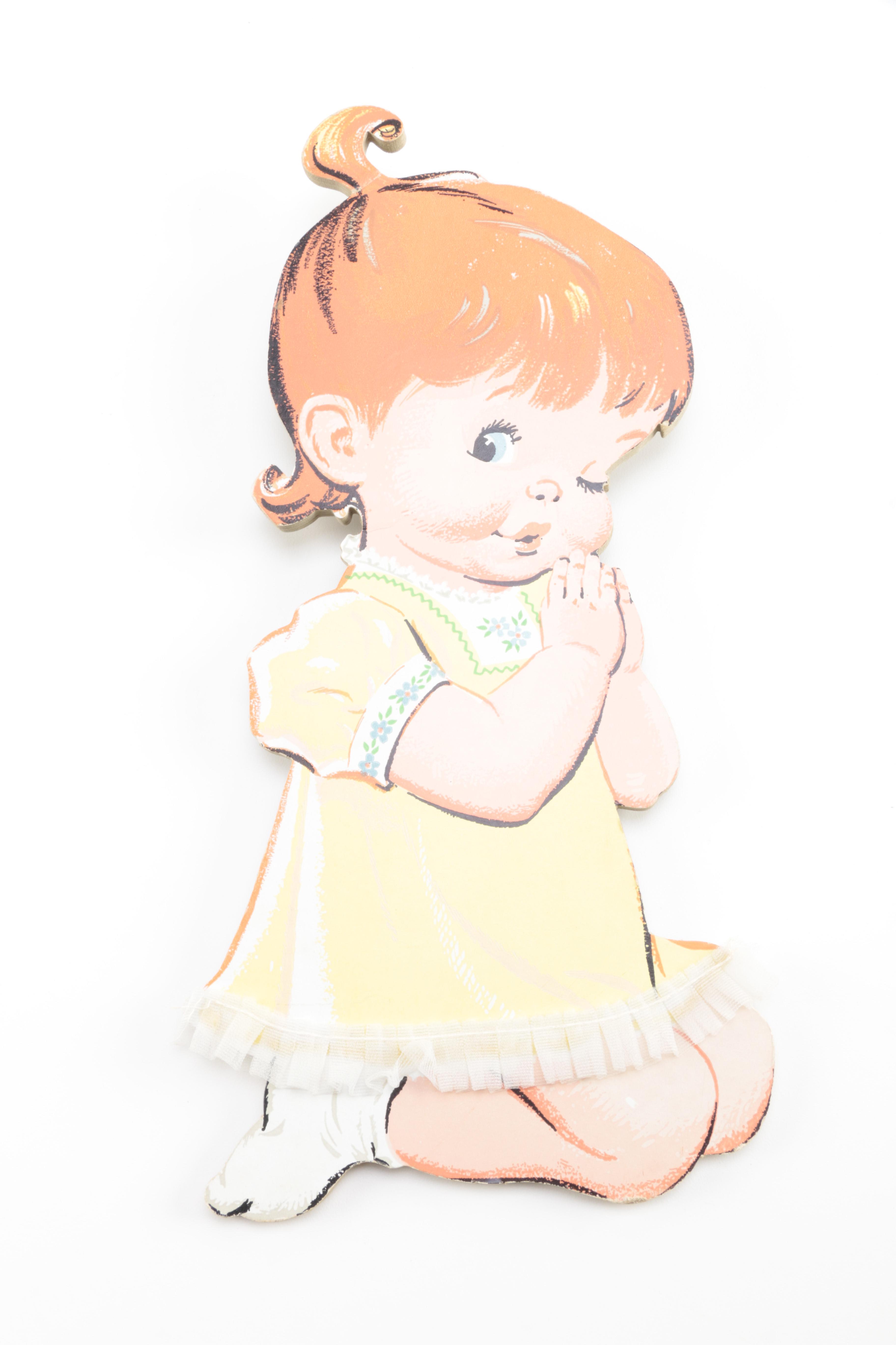 Vintage Home Keeping Decor With Spools, Clothespins and More