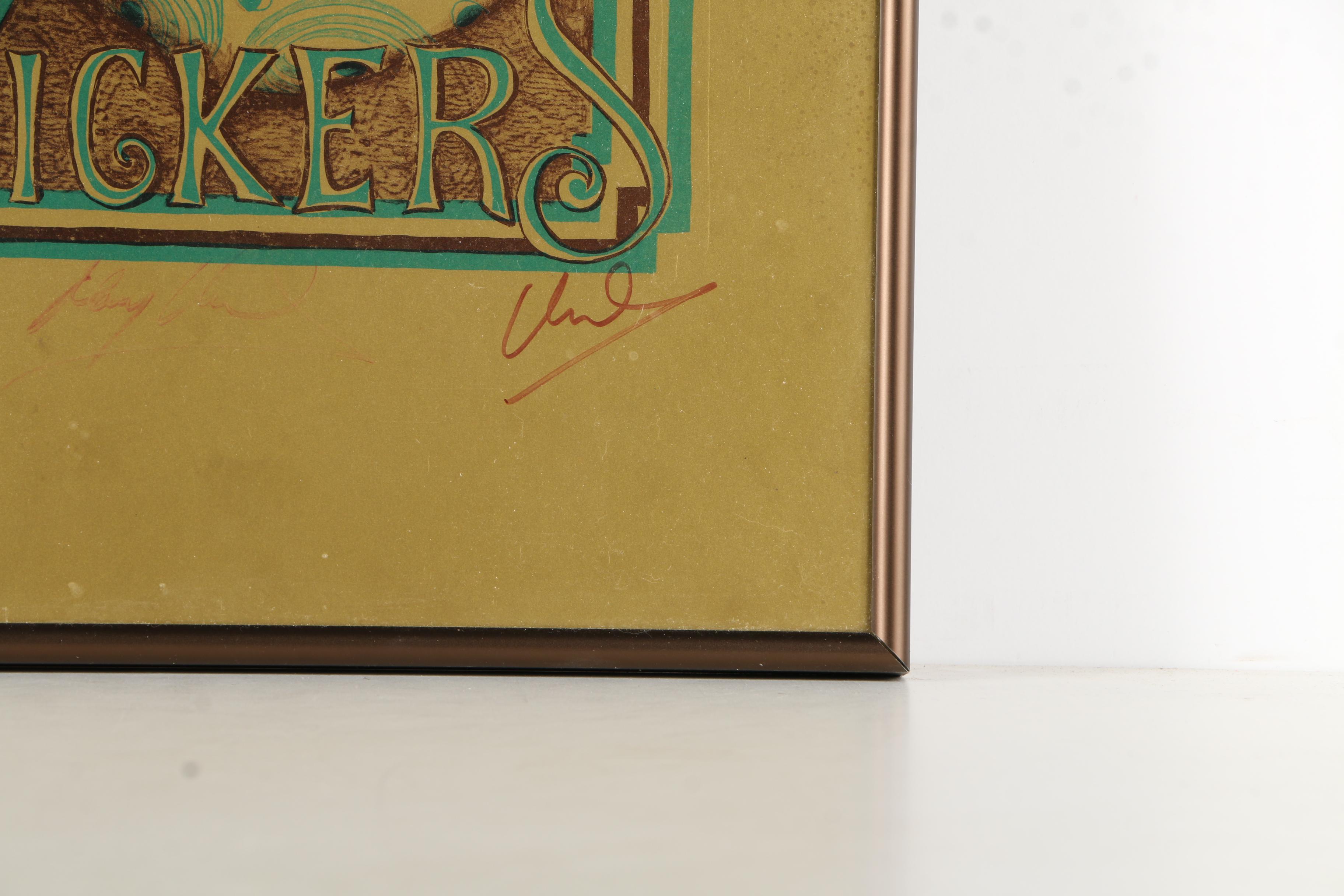 Mary Vickers Lithograph of a Woman in a Fur Collar