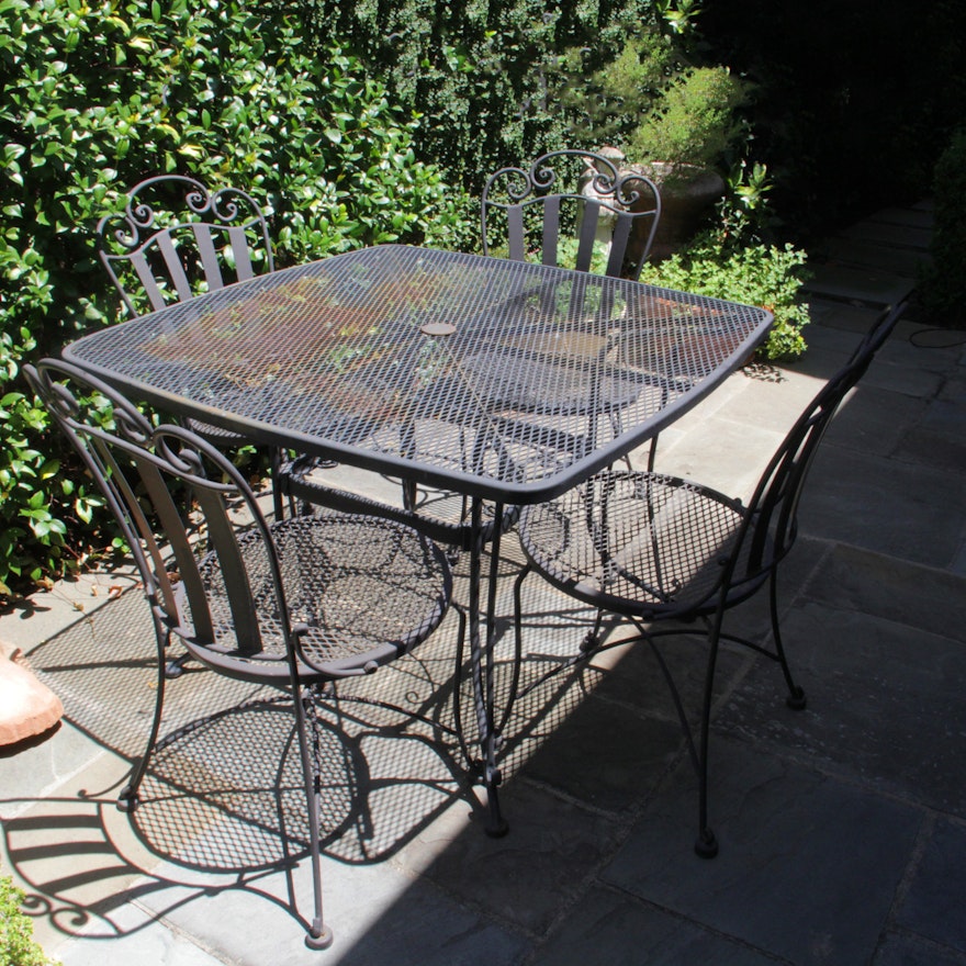 Wire Mesh Patio Dining Set