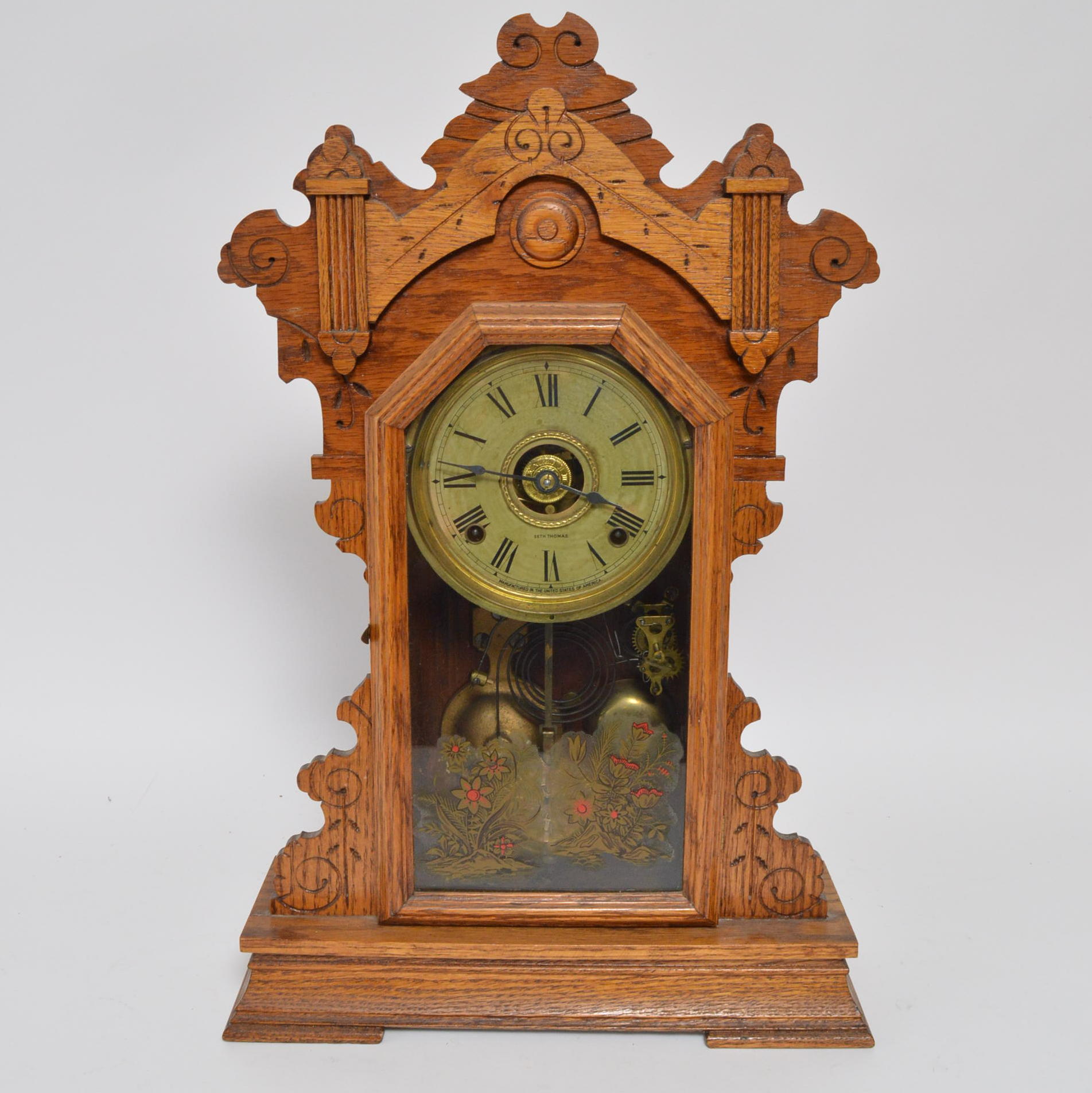 Seth Thomas Eastlake Pendulum Mantel Clock