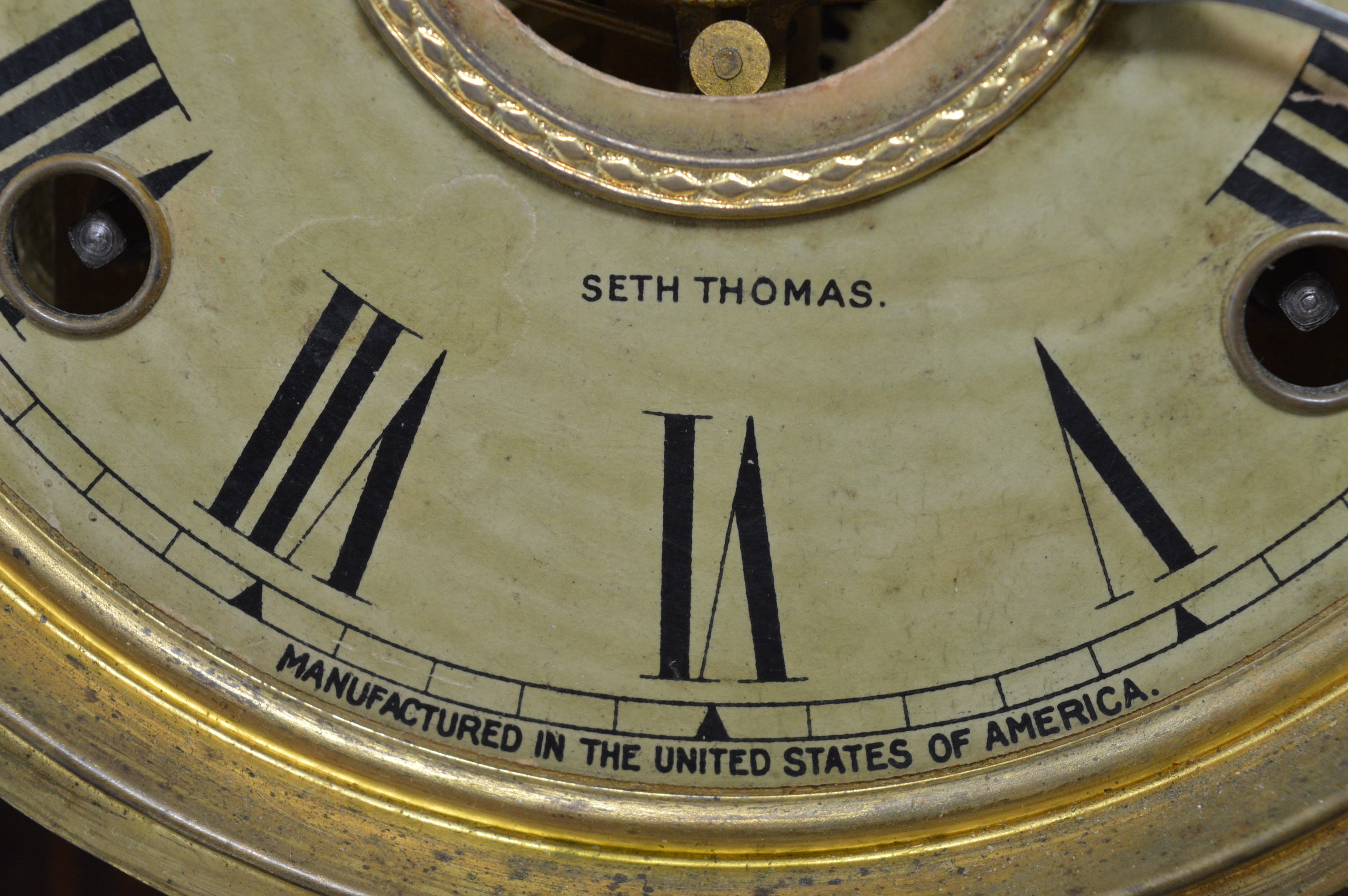 Seth Thomas Eastlake Pendulum Mantel Clock