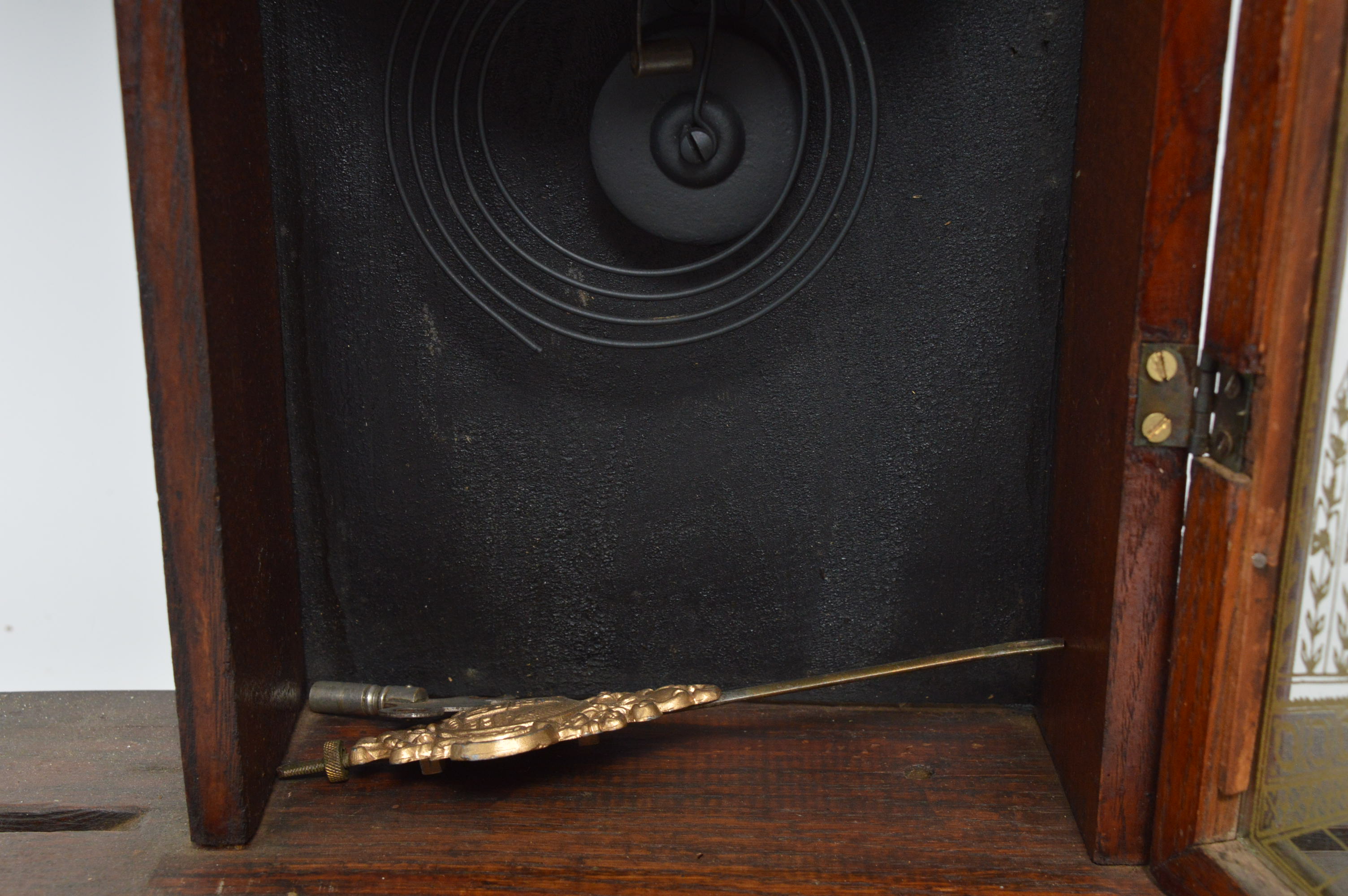 E. Ingraham Co. Eastlake Pendulum Clock