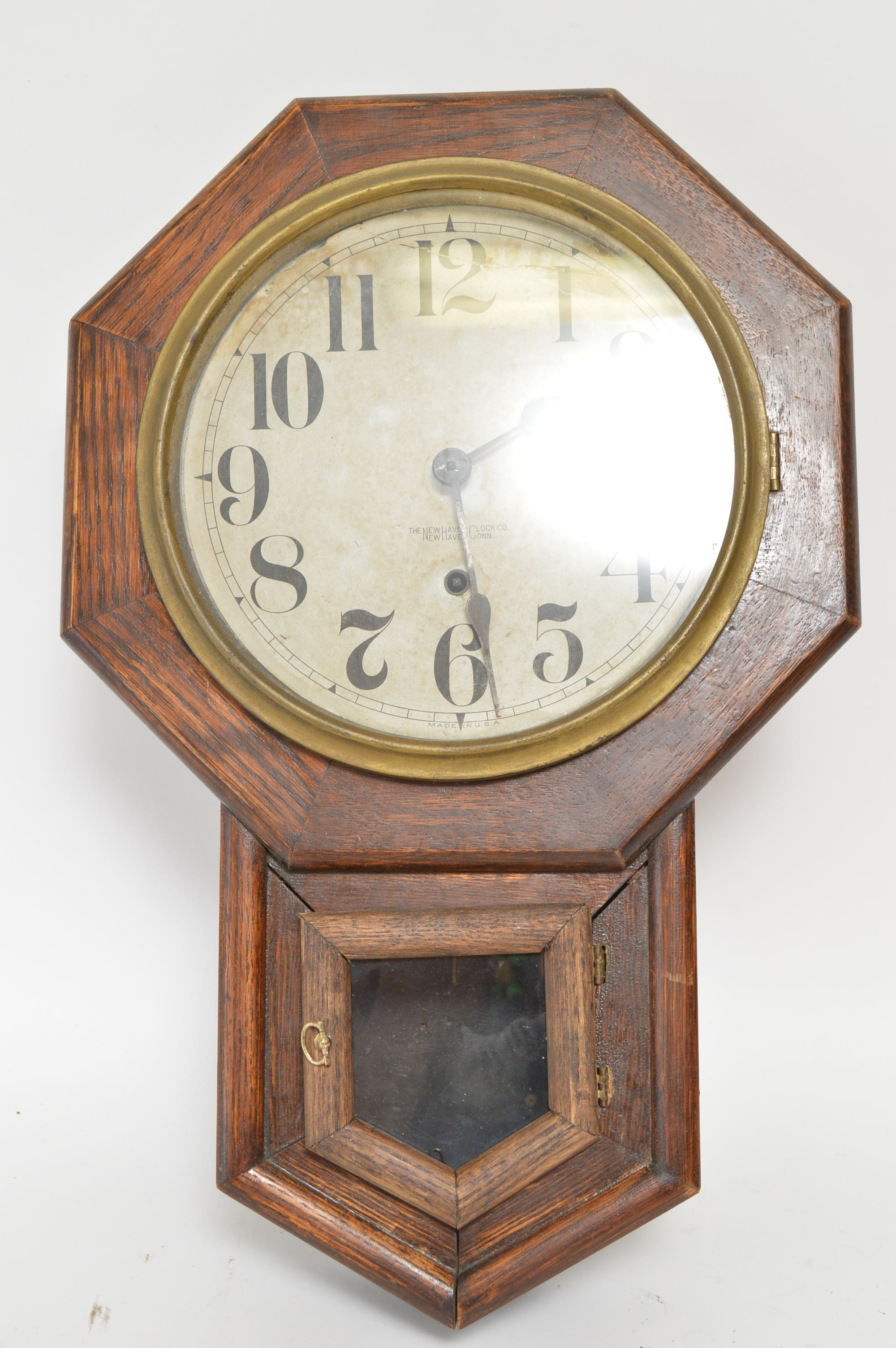 New Haven Clock Company Pendulum Clock