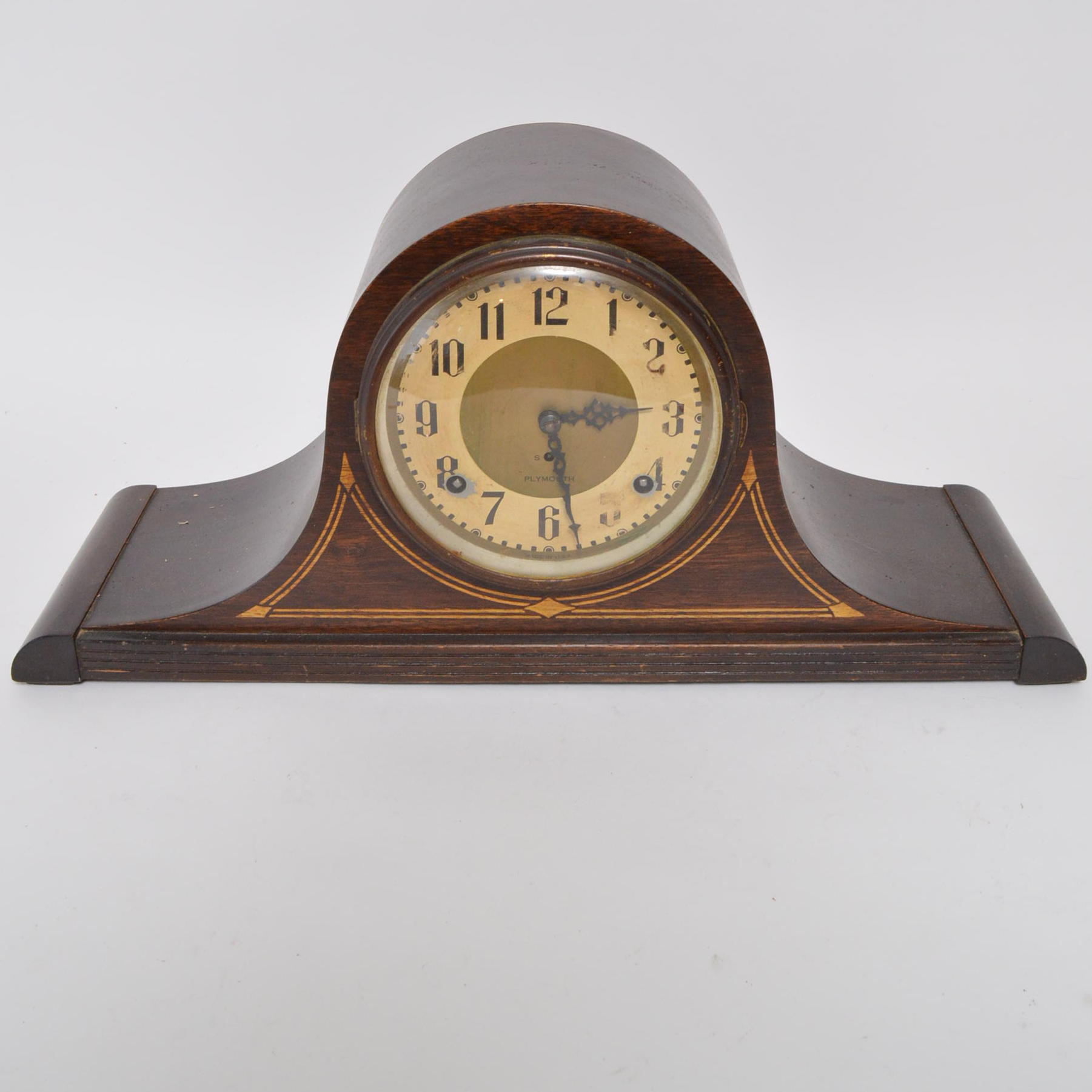 Plymouth Tambour Mantel Clock