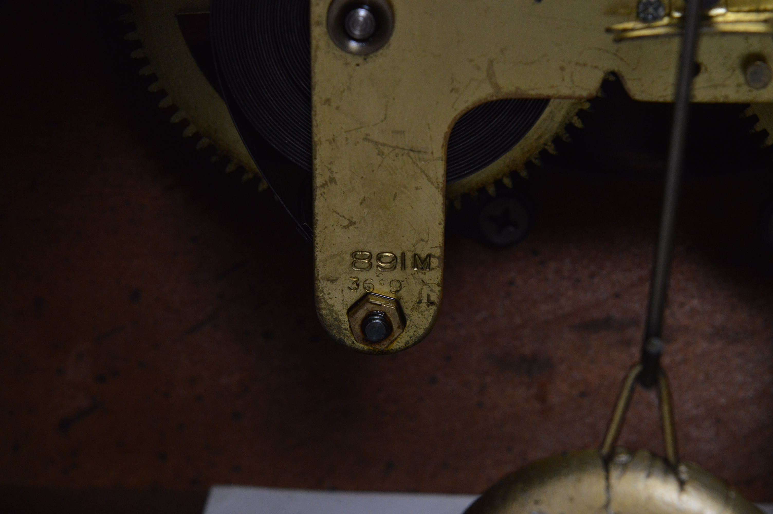 Plymouth Tambour Mantel Clock