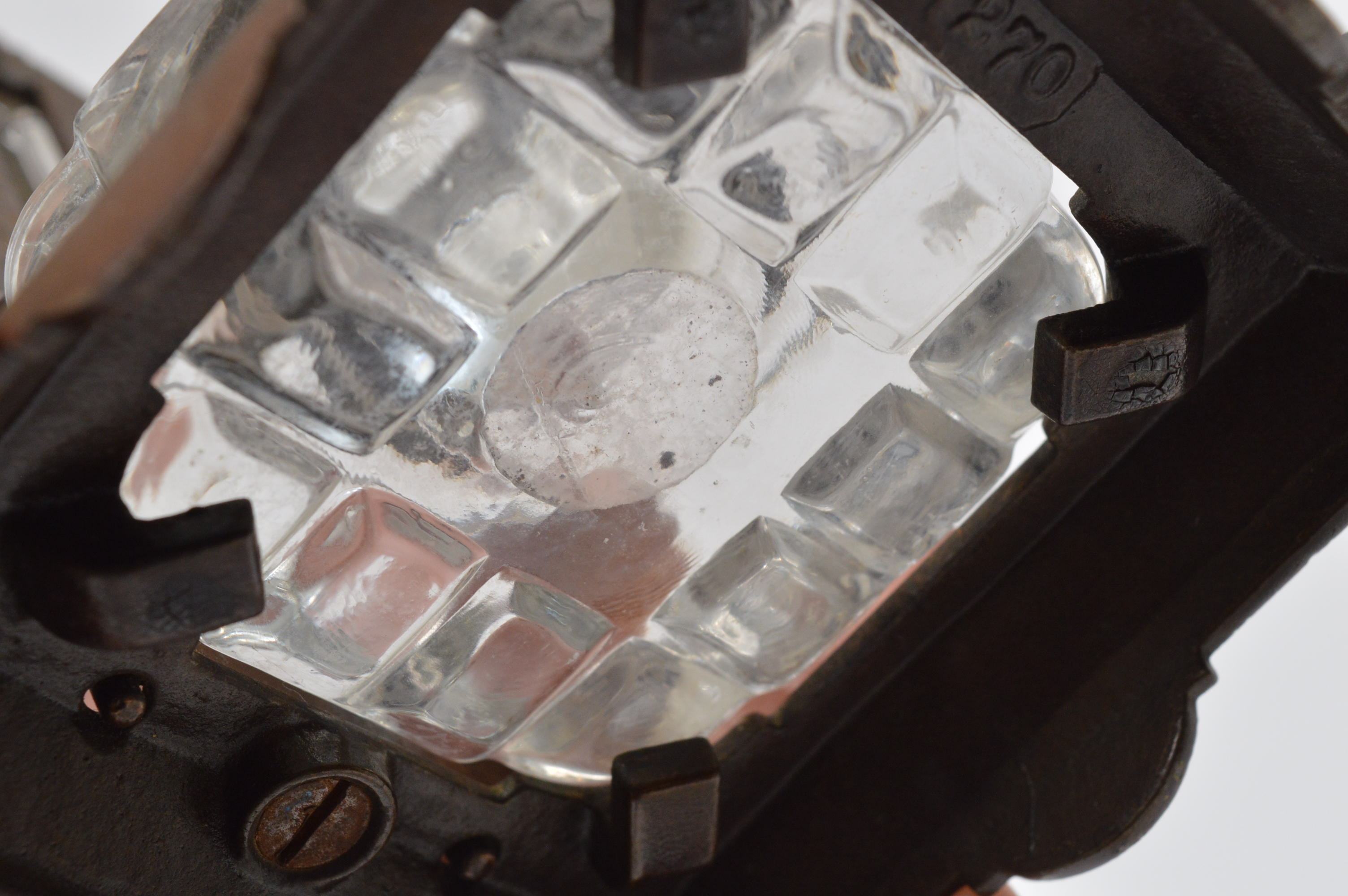 Art Deco Style Inkwell with Thermometer