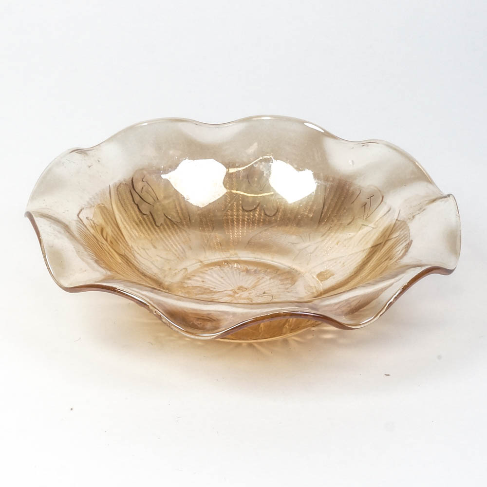 Jeannette "Iris Iridescent" Depression Glass Tableware