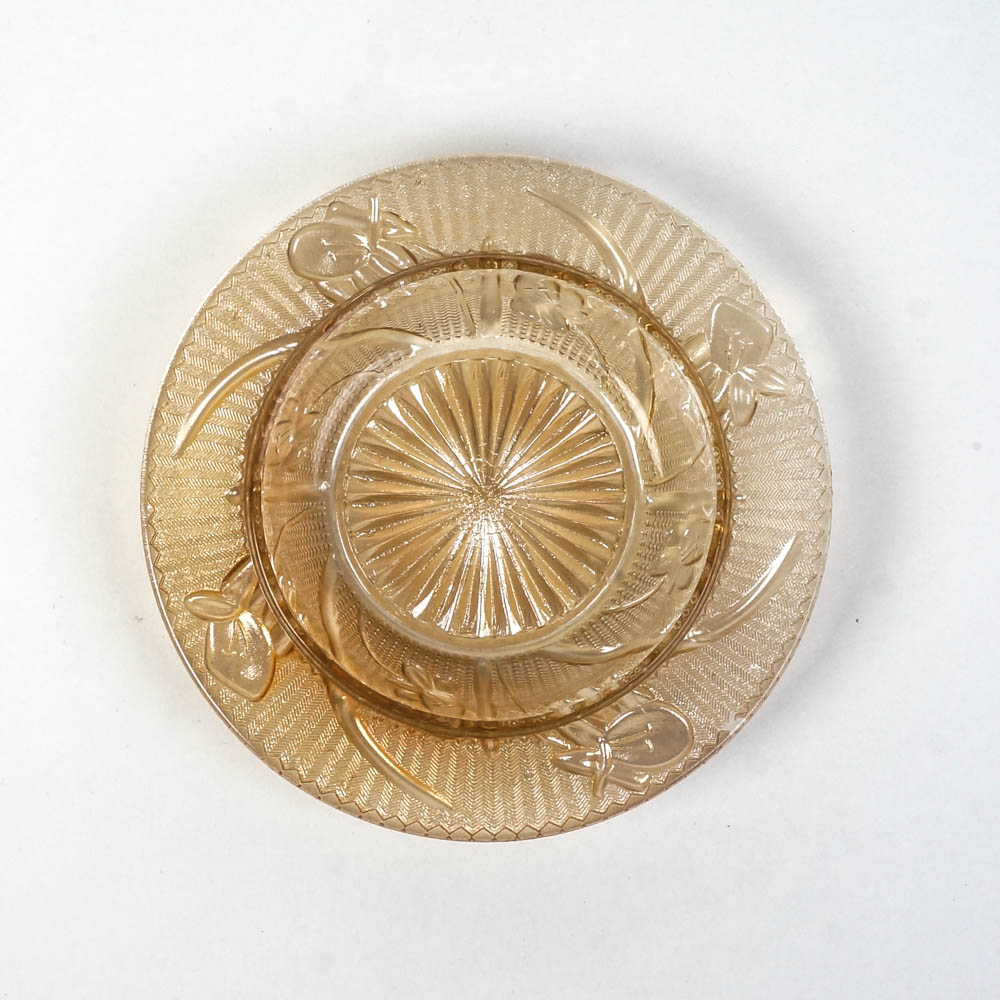 Jeannette "Iris Iridescent" Depression Glass Tableware