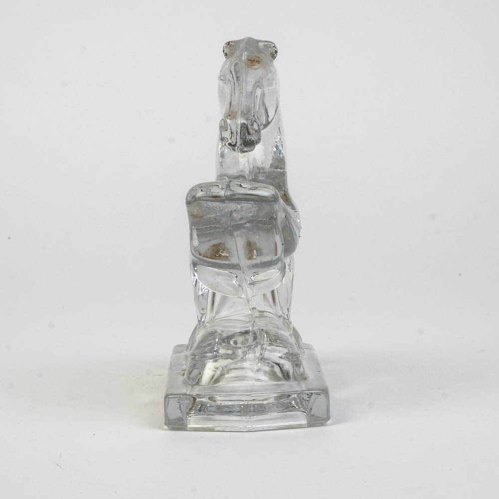 Heisey Style Glass Horse Figurines