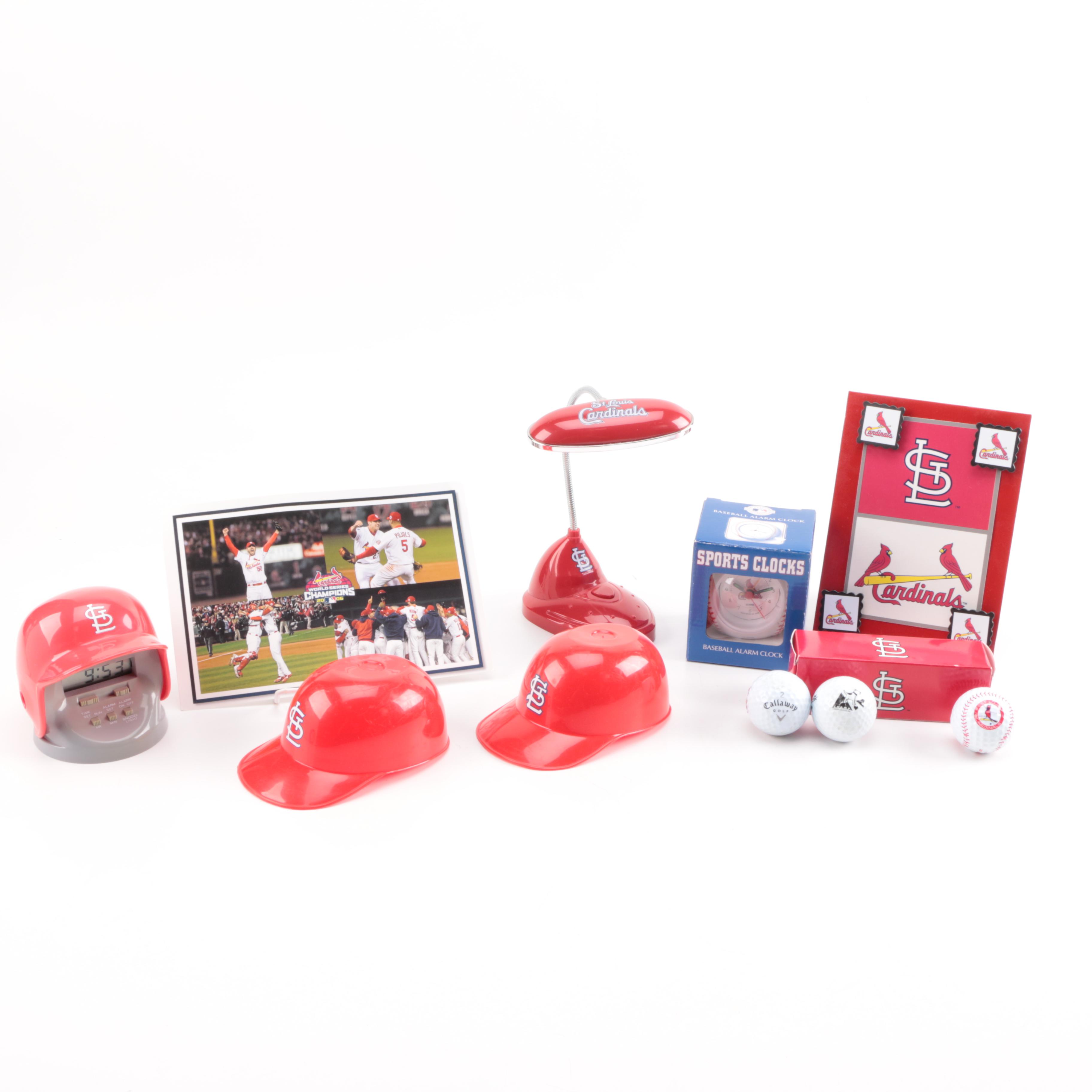 Assortment of St. Louis Cardinals Memorabilia