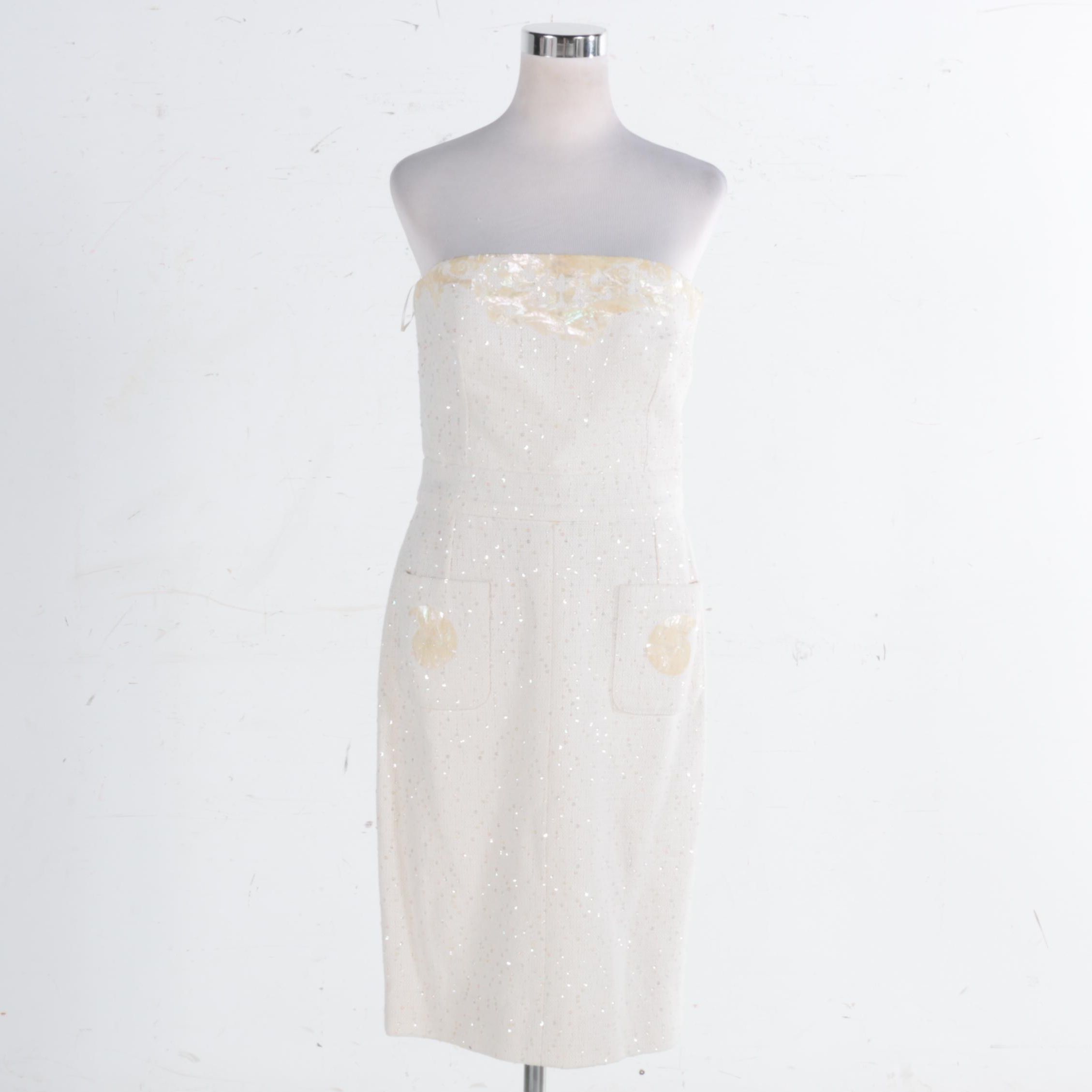 Chanel Sequined Cocktail Dress
