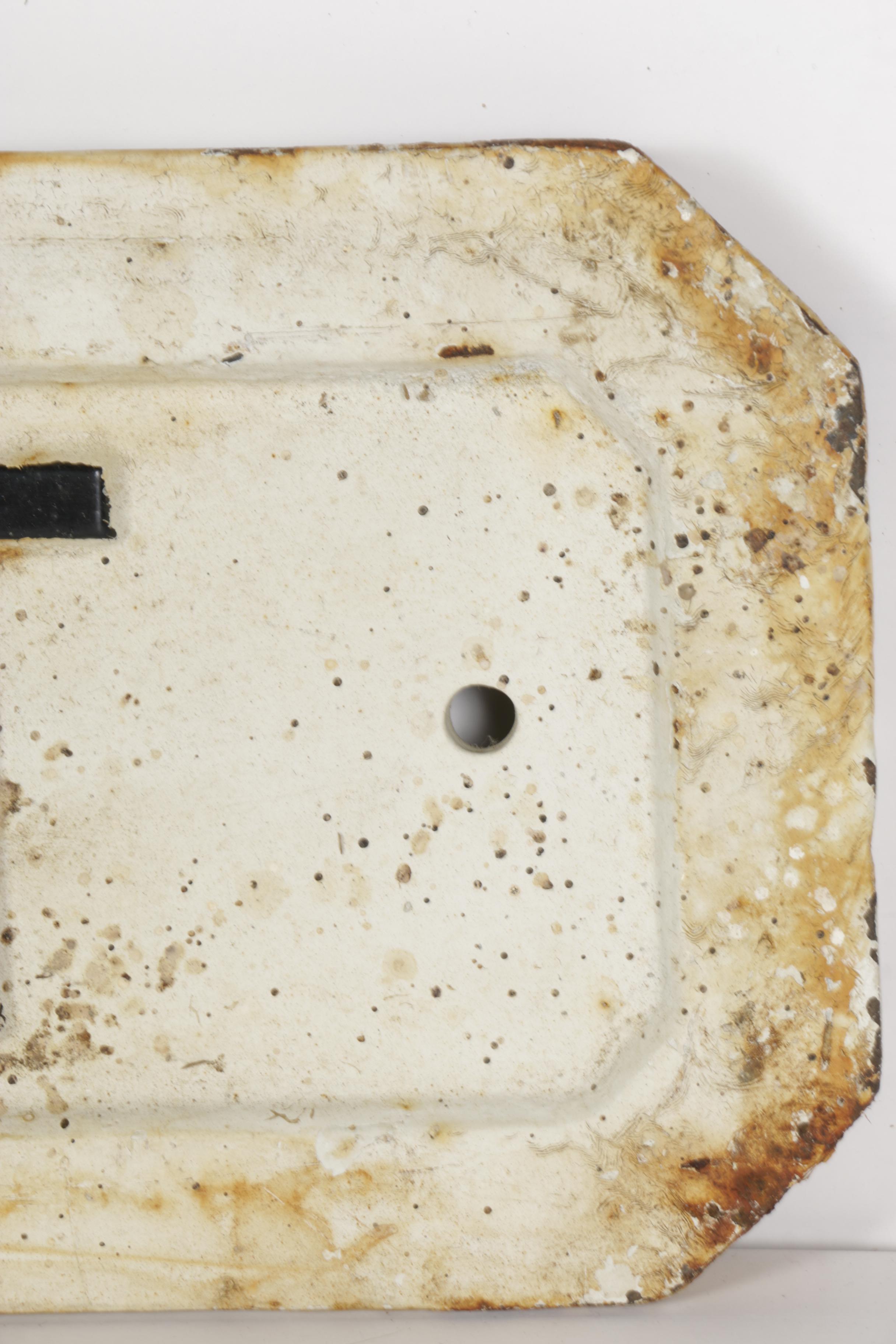 Antique English Metal "Chelsea Street" Sign