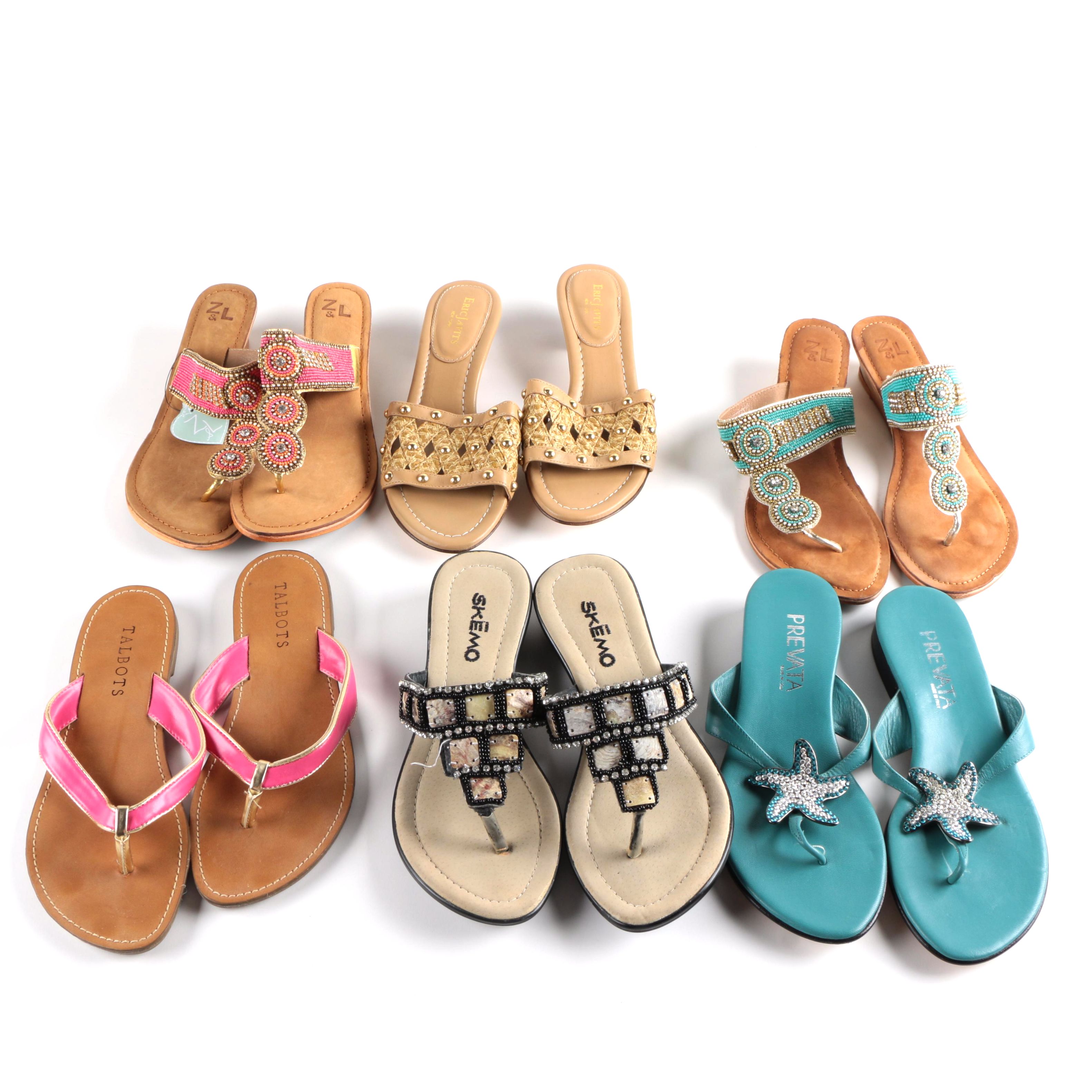 Women's Sandals and Slides Including Eric Javits
