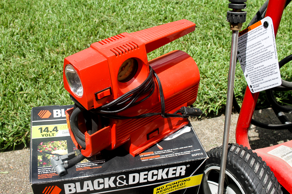 Black & Decker Cordless Rechargeable Garden Sprayer and Power Washer